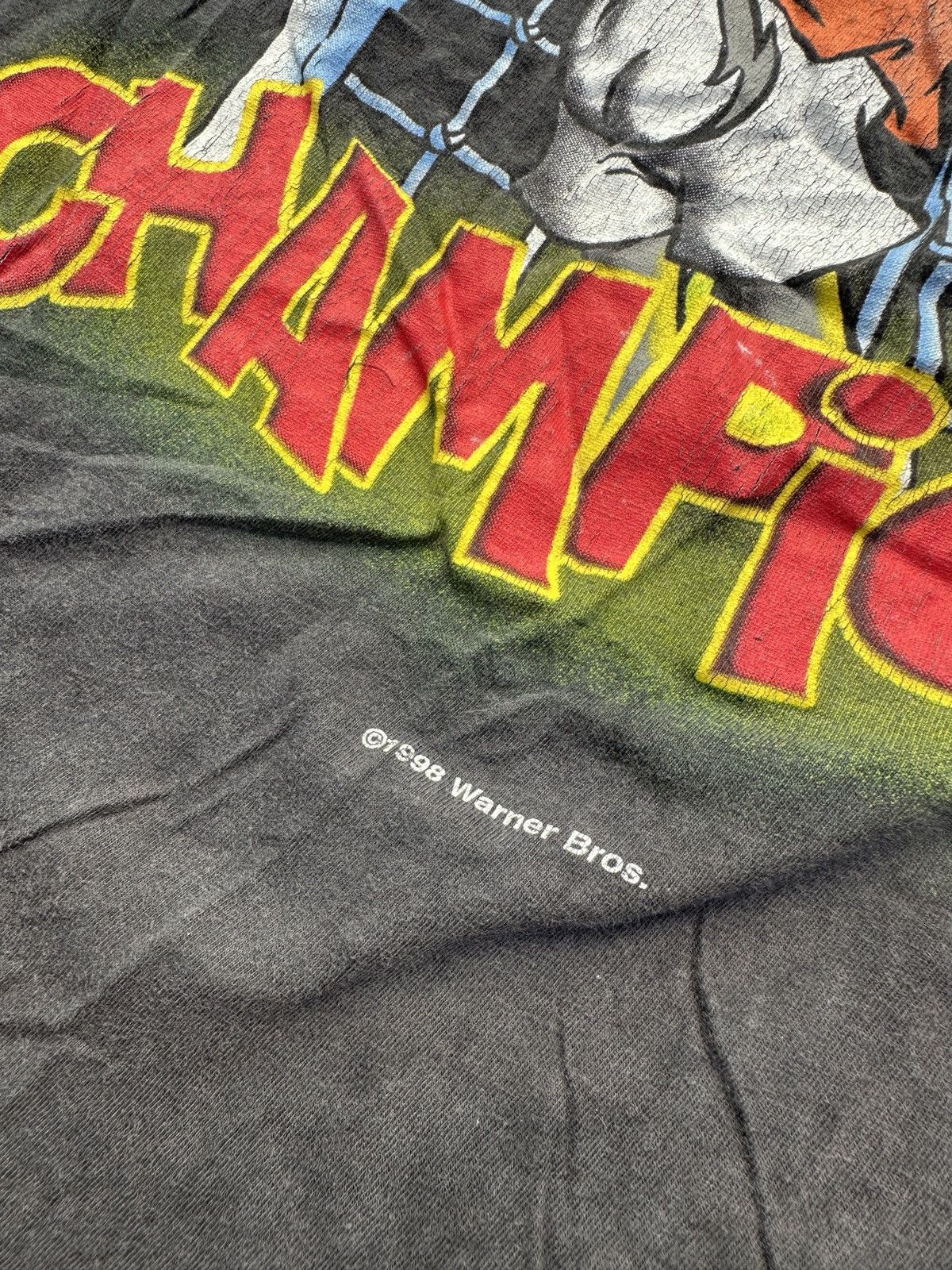 Warner Bros Vintage Looney Tunes Champions 1998 Warner Bros T-shirt Usa Size US XL / EU 56 / 4 - 3 Thumbnail