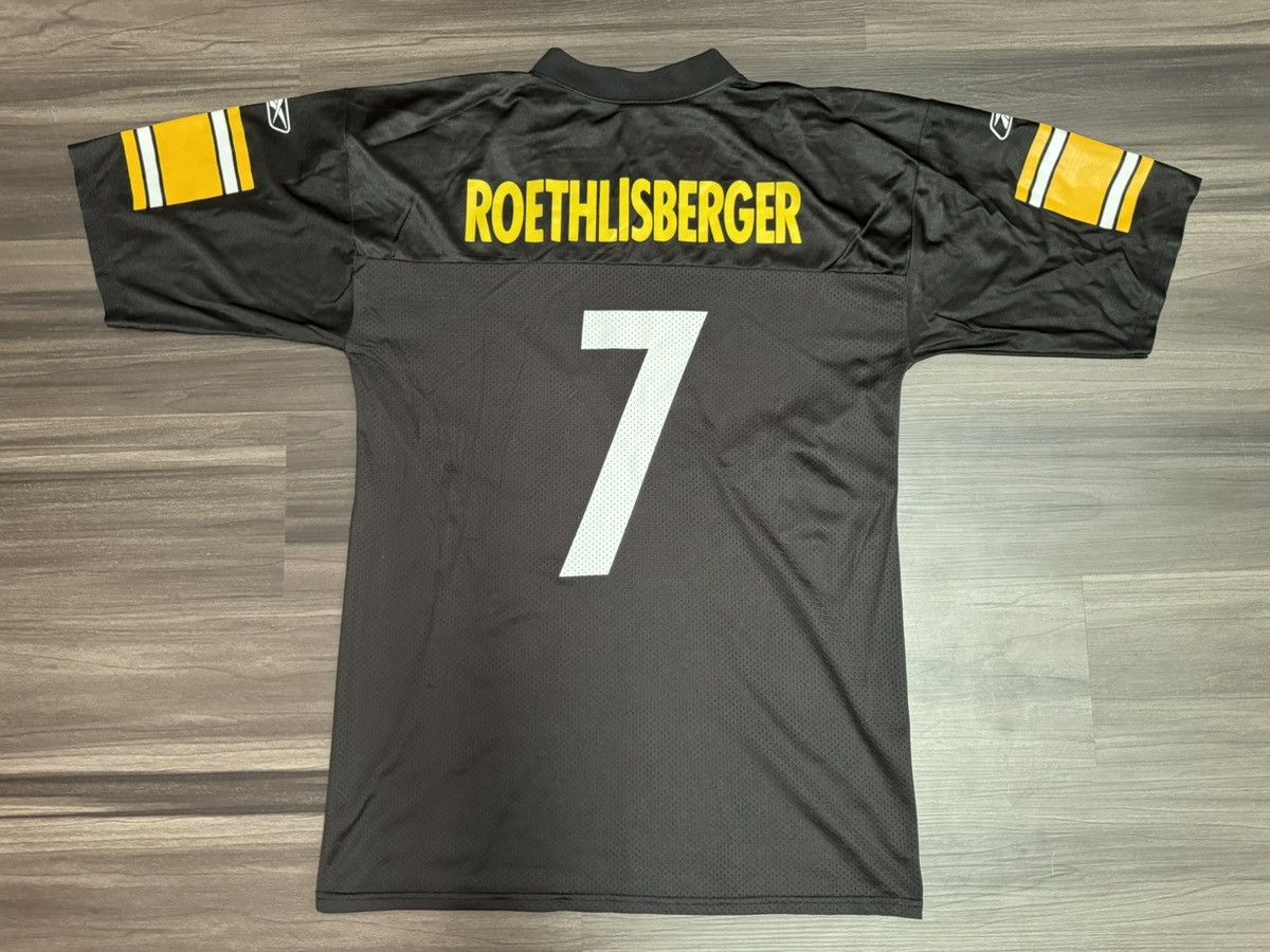 Reebok Pittsburgh Steelers Ben Roethlisberger #7 NFL Jersey Size US L / EU 52-54 / 3 - 7 Thumbnail