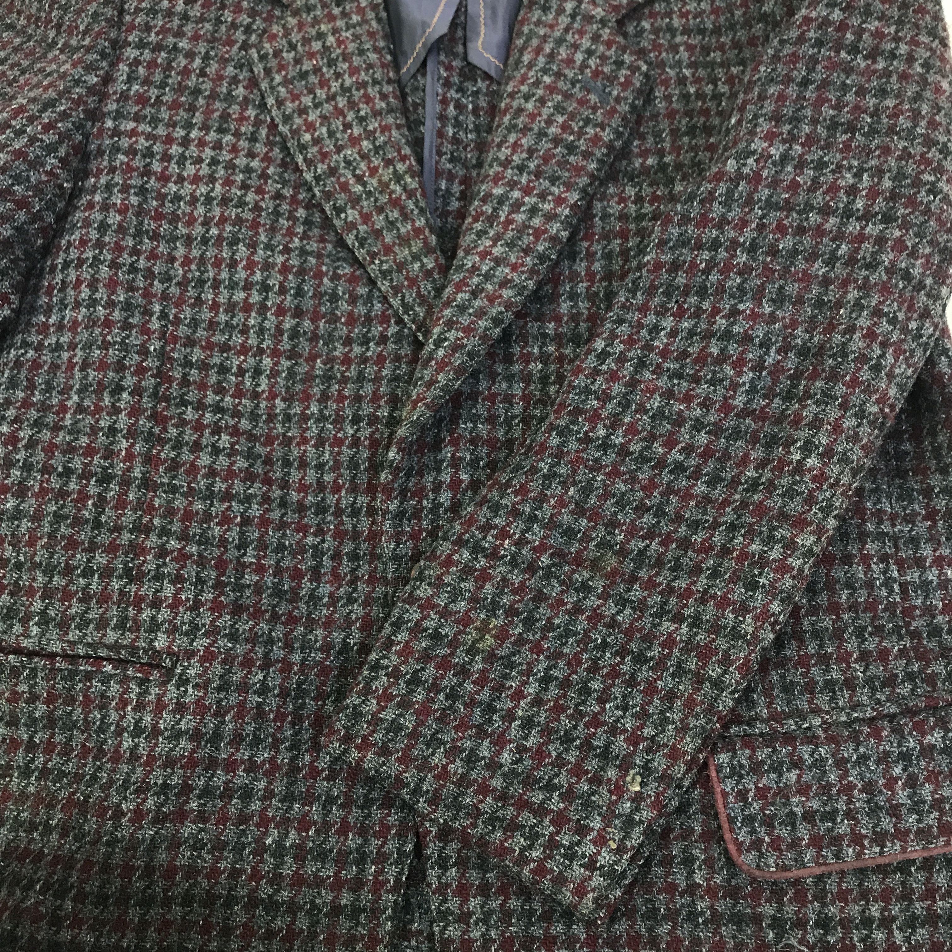Harris Tweed Vintage Harris Tweed Wool classic Blazes K115B18 Size US L / EU 52-54 / 3 - 8 Thumbnail