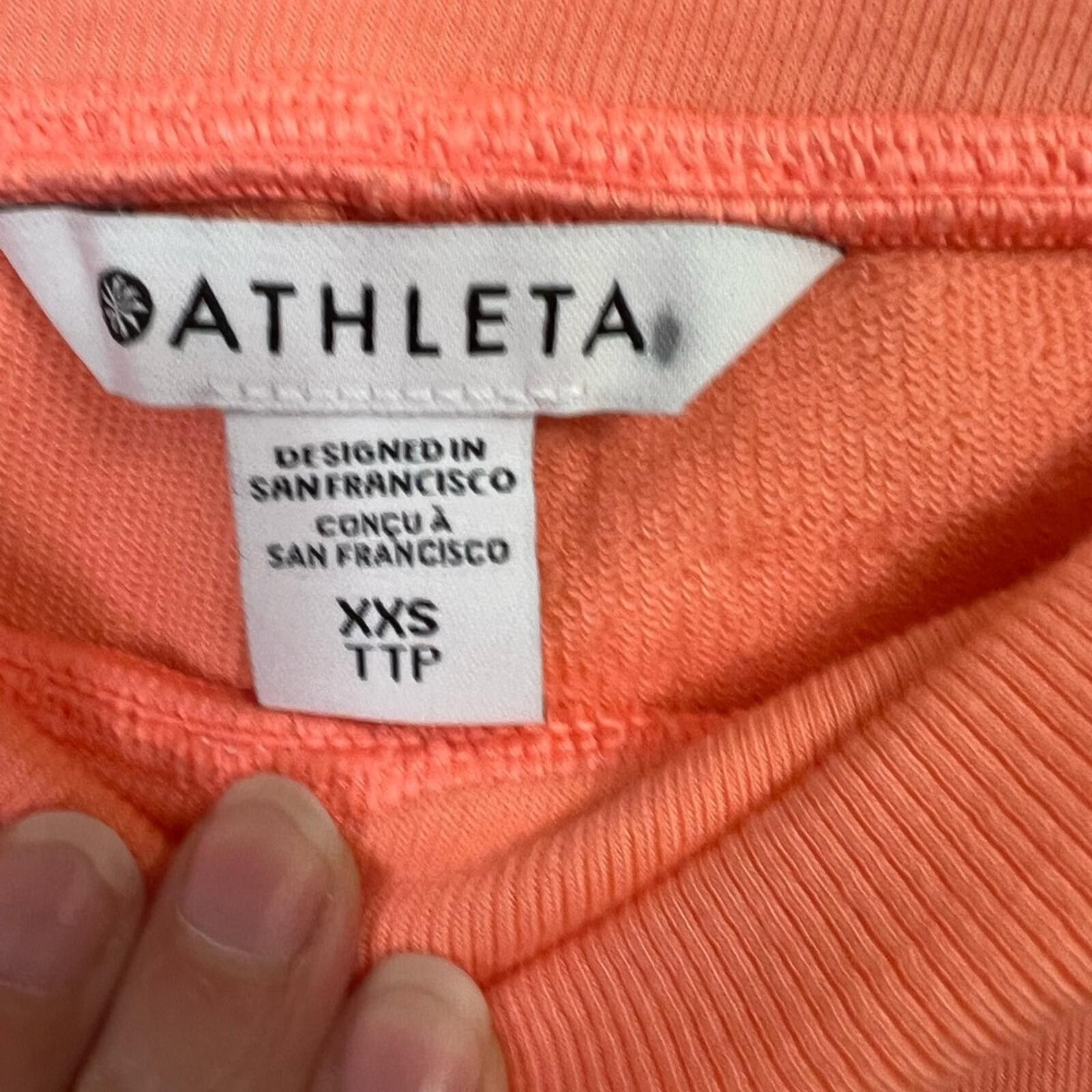 Other Athleta Women's Vibrant‎ Peach Athletic Shorts XXS Size 25" / US 0 / IT 36 - 3 Thumbnail