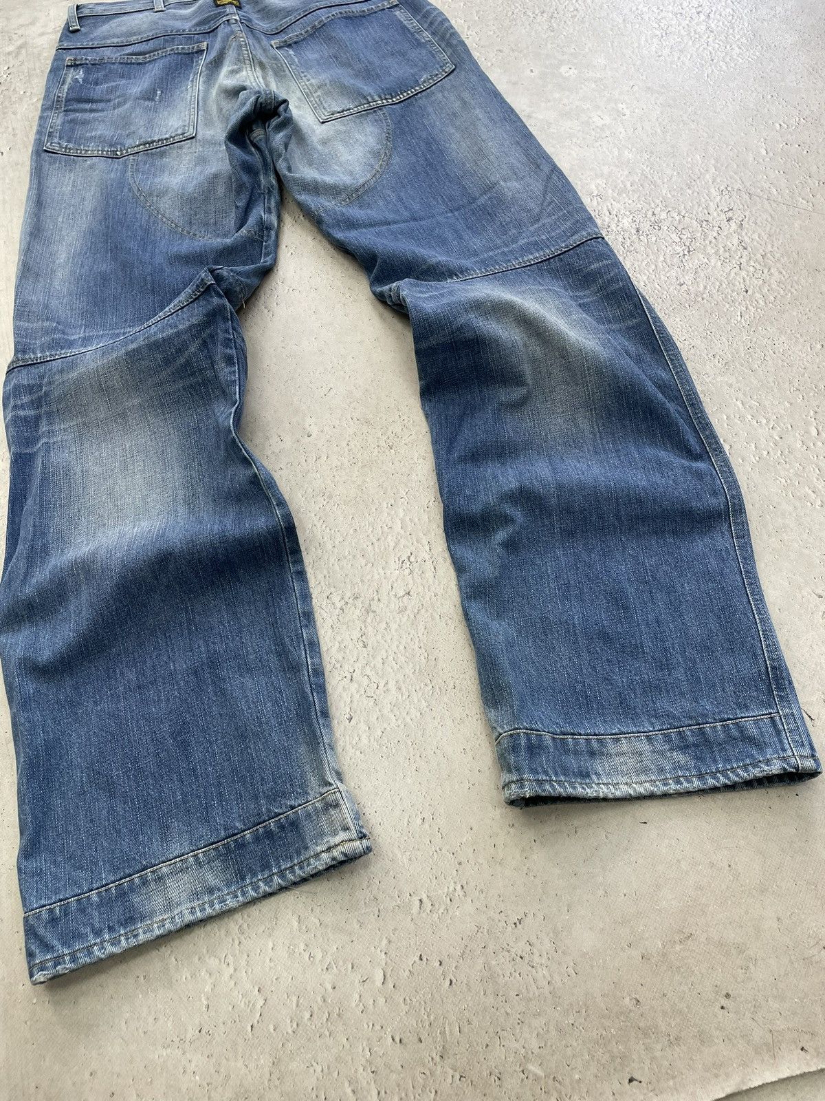 G-Star G-star Raw Denim Blue Jeans Vintage baggy y2k Style Pants Size US 36 / EU 52 - 13 Thumbnail