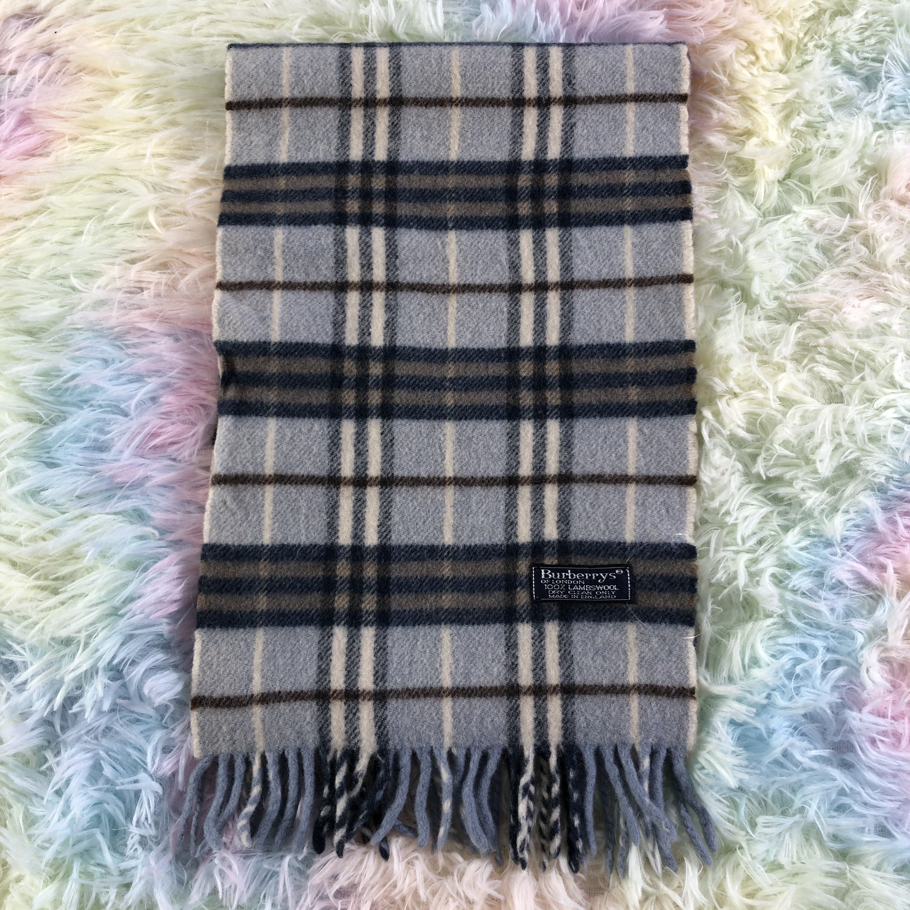 Burberry × Vintage Burberry Scarf / Muffler / Neckwear - KM69 Size ONE SIZE - 2 Thumbnail