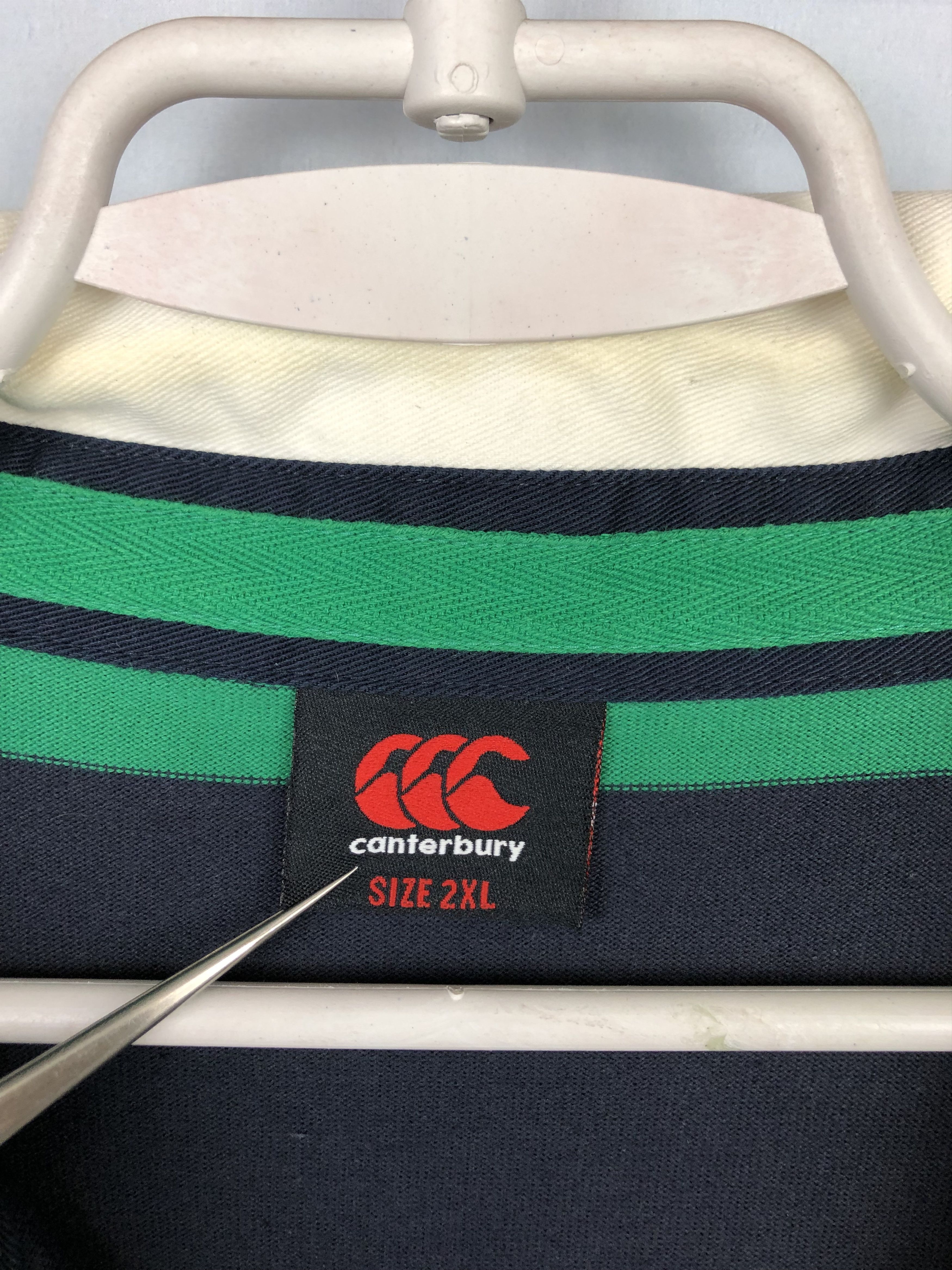 Canterbury of New Zealand Vintage Ireland Canterbury Rugby Union Jersey National Shirt Size US XXL / EU 58 / 5 - 5 Thumbnail