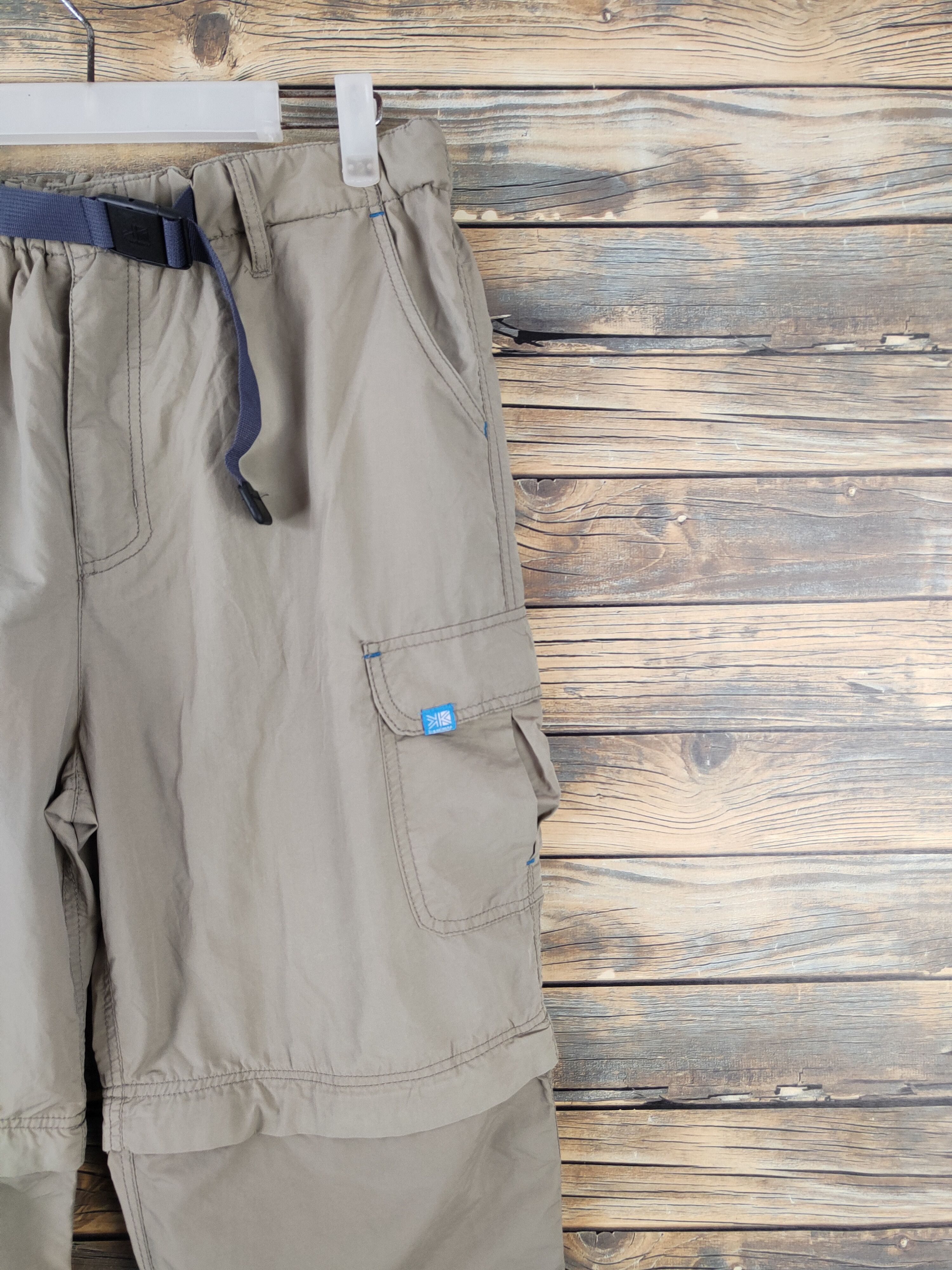 Karrimor DL Karrimor Beige Multipocket Tactical Cargo Pants #197 Size US 32 / EU 48 - 6 Thumbnail