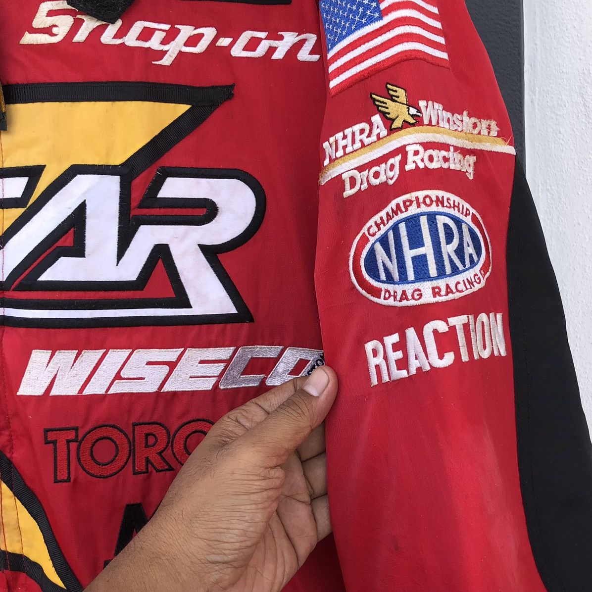 Sports Specialties Vintage Star Racing HRA Winston Drag Championship Jacket Size US L / EU 52-54 / 3 - 8 Thumbnail