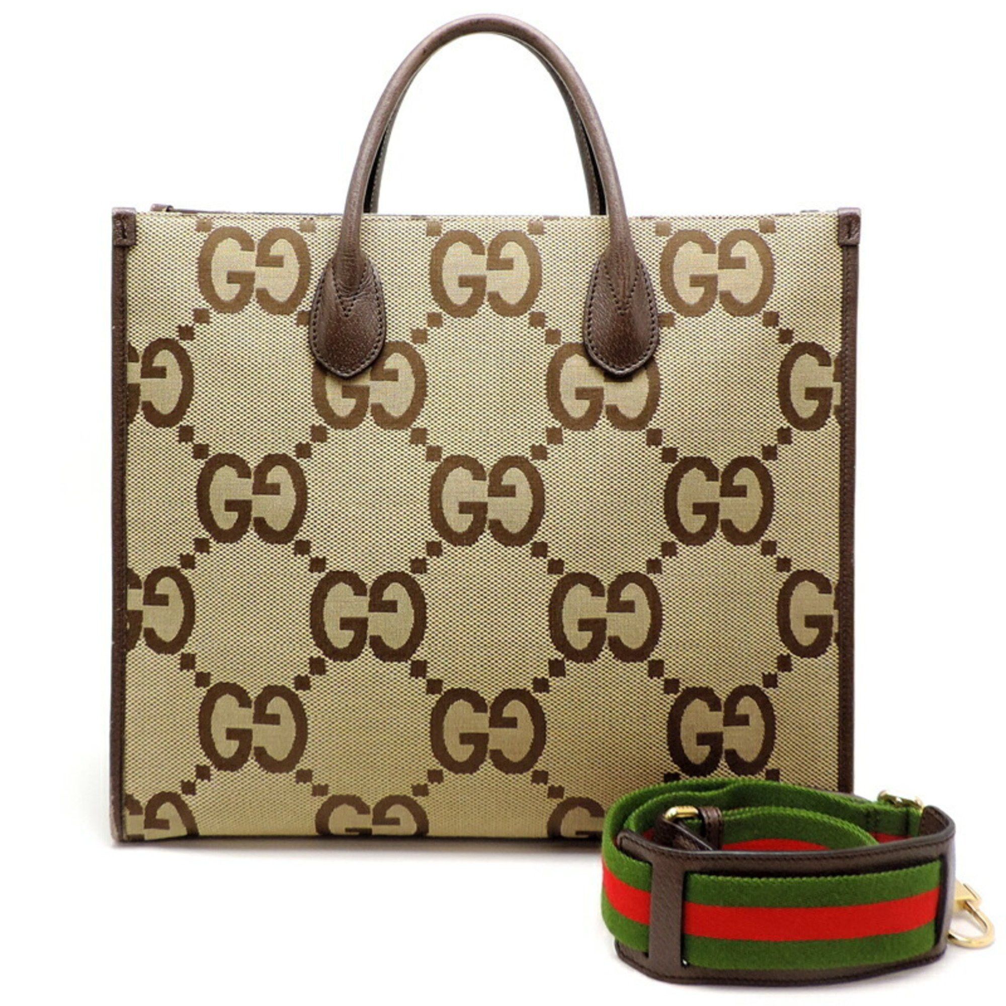 Gucci Gucci Women's Tote Bag 678839 Leather Beige Size ONE SIZE - 1 Thumbnail