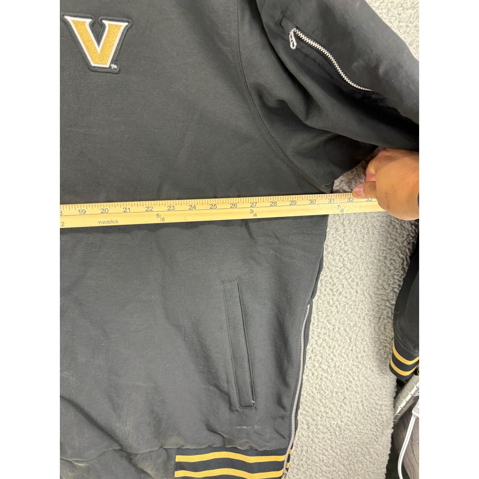 Nike Nike Vanderbilt Commodores Varsity Fleece Jacket Mens 4XL Size US XXL / EU 58 / 5 - 3 Thumbnail