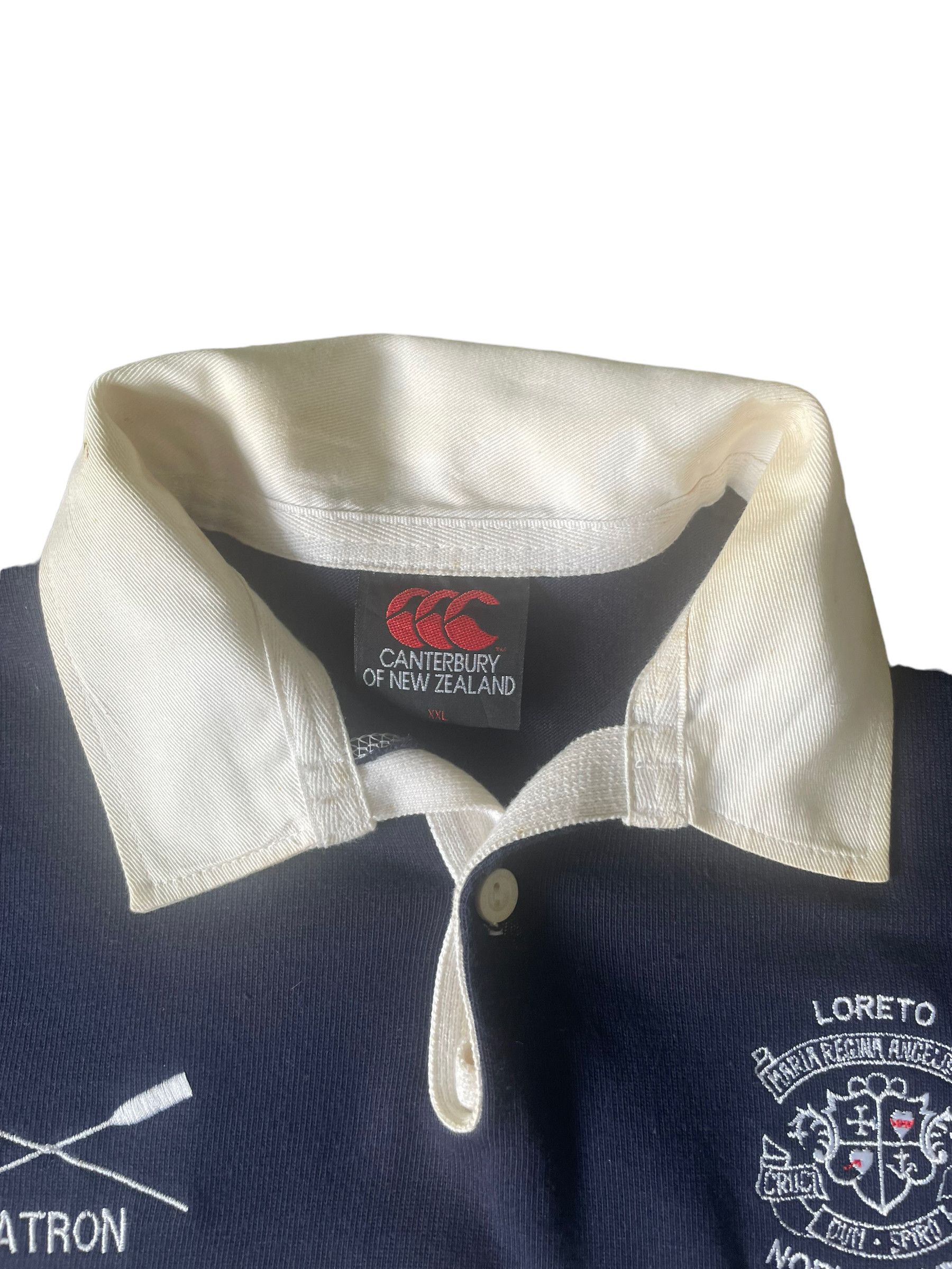 Canterbury of New Zealand Vintage Canterbury Loreto Normanhurst Patron Rugby Size US XXL / EU 58 / 5 - 4 Thumbnail