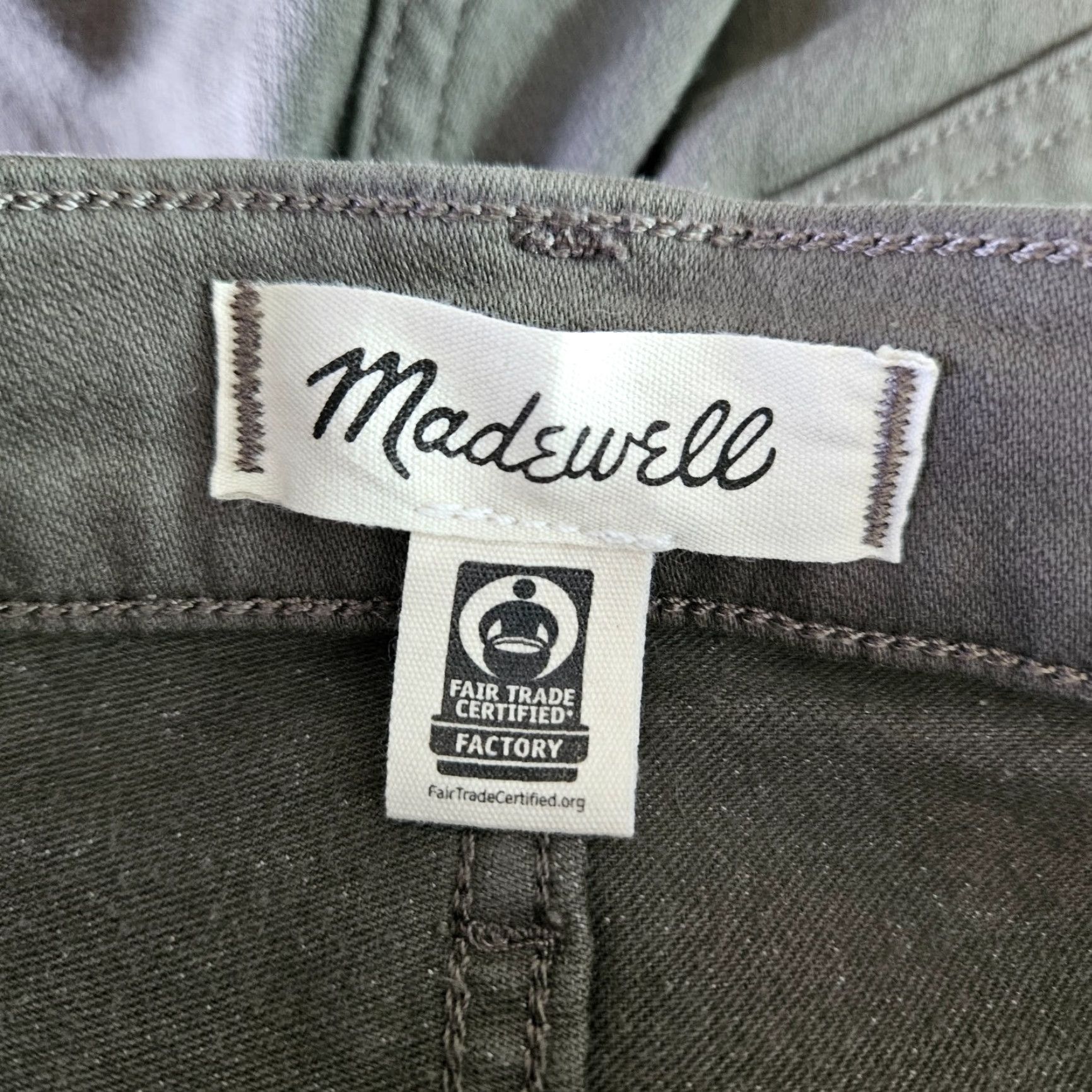 Madewell Madewell Womens Jeans Mid Rise Kick Out Size 27 Driftwood Brown Denim Size 27" / US 4 / IT 40 - 8 Thumbnail