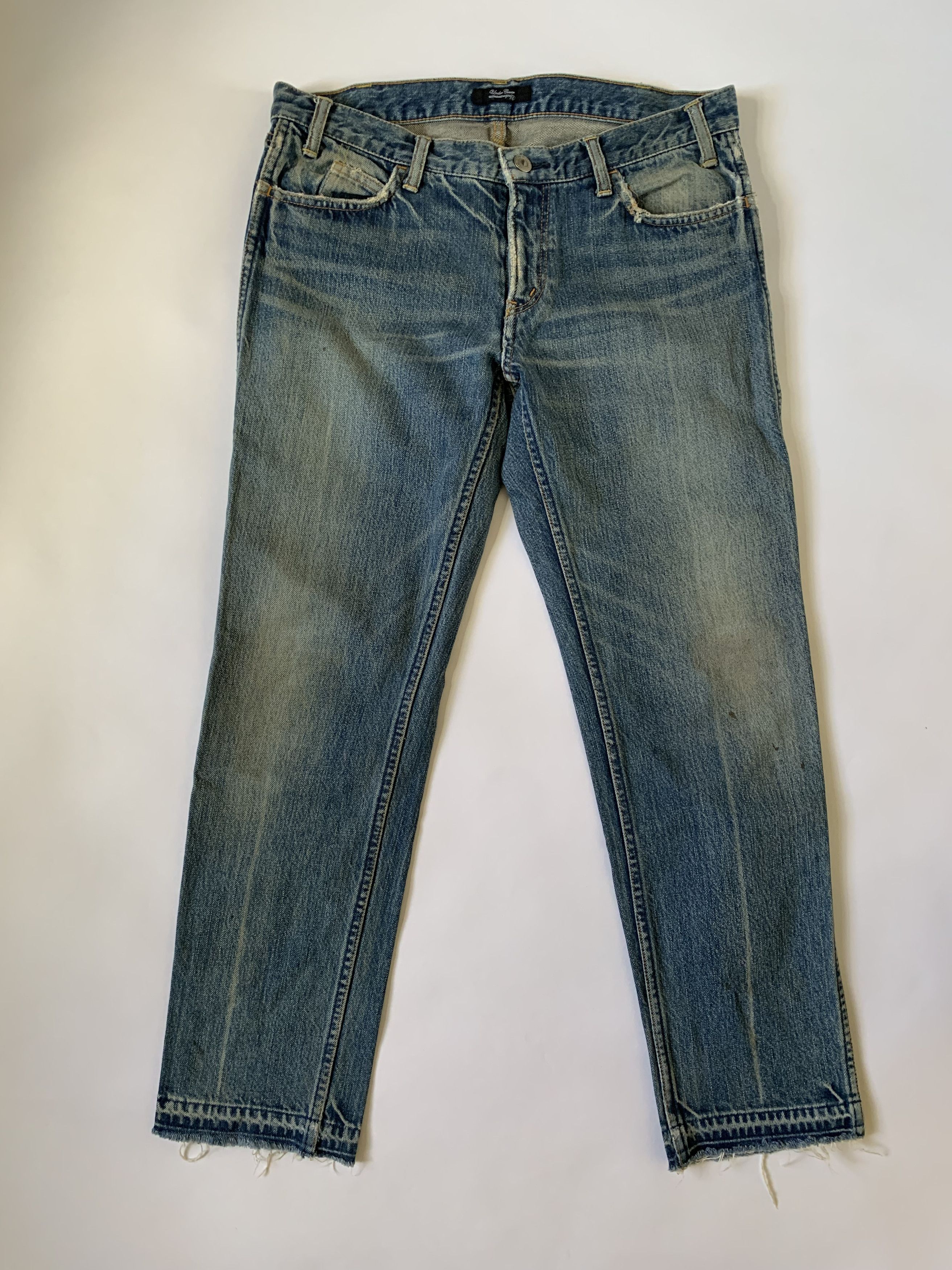 Undercover SS13 Raw Hem Distressed Denim Size US 32 / EU 48 - 1 Thumbnail