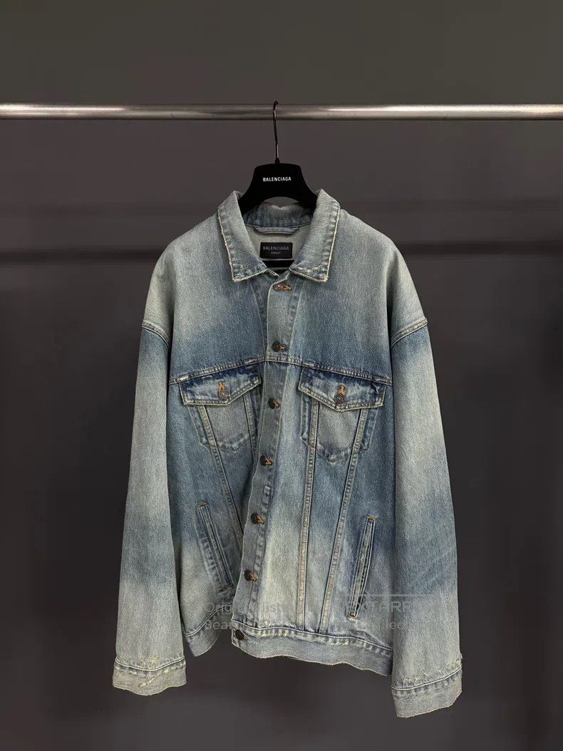 Balenciaga Balenciaga Solid Color Lapel Single-breasted Long Sleeve D Size US M / EU 48-50 / 2 - 1 Thumbnail