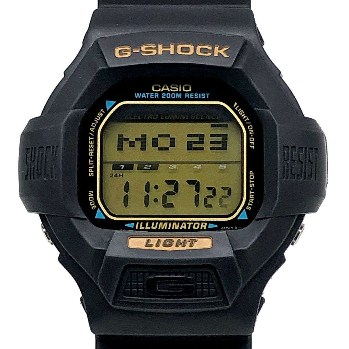 Casio × G Shock × Vintage DW-8120 SLOT MACHINE GUNDAM II VINTAGE-G