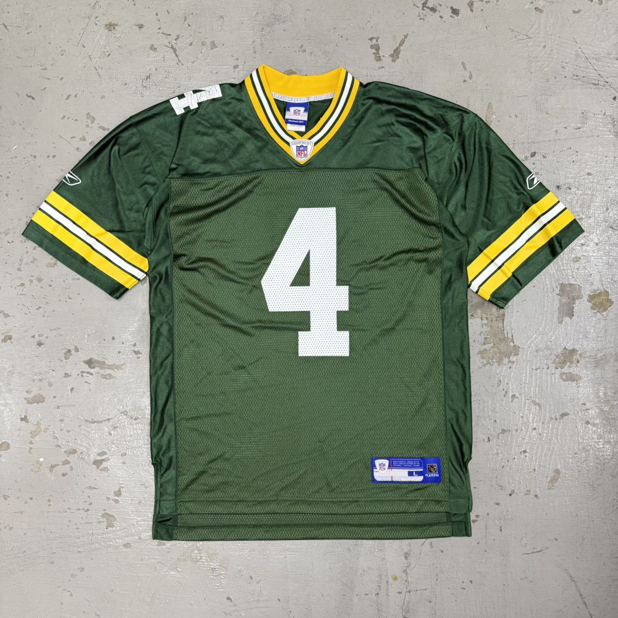NFL Brett Favre #4 Green Bay Packers NFL Jersey Size US L / EU 52-54 / 3 - 1 Thumbnail