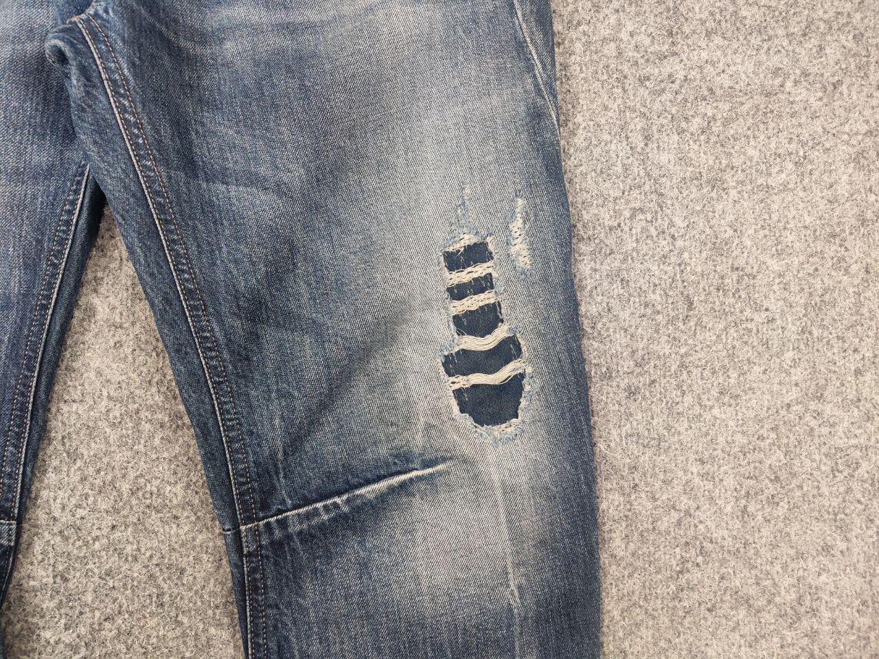 Diesel Diesel fayza relaxed low waist Distressed Denim Blue Jeans Size US 32 / EU 48 - 6 Thumbnail