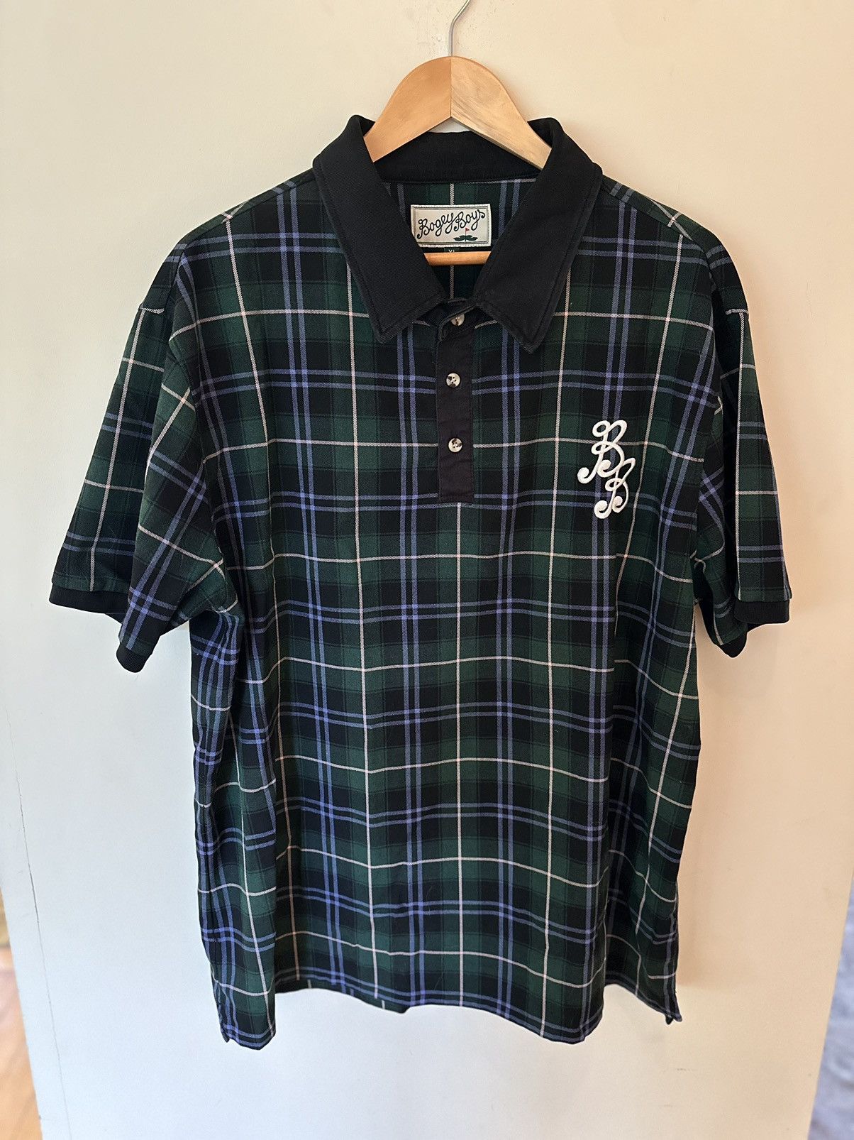 Other Bogey Boys Plaid Golf Polo Size US XL / EU 56 / 4 - 1 Thumbnail