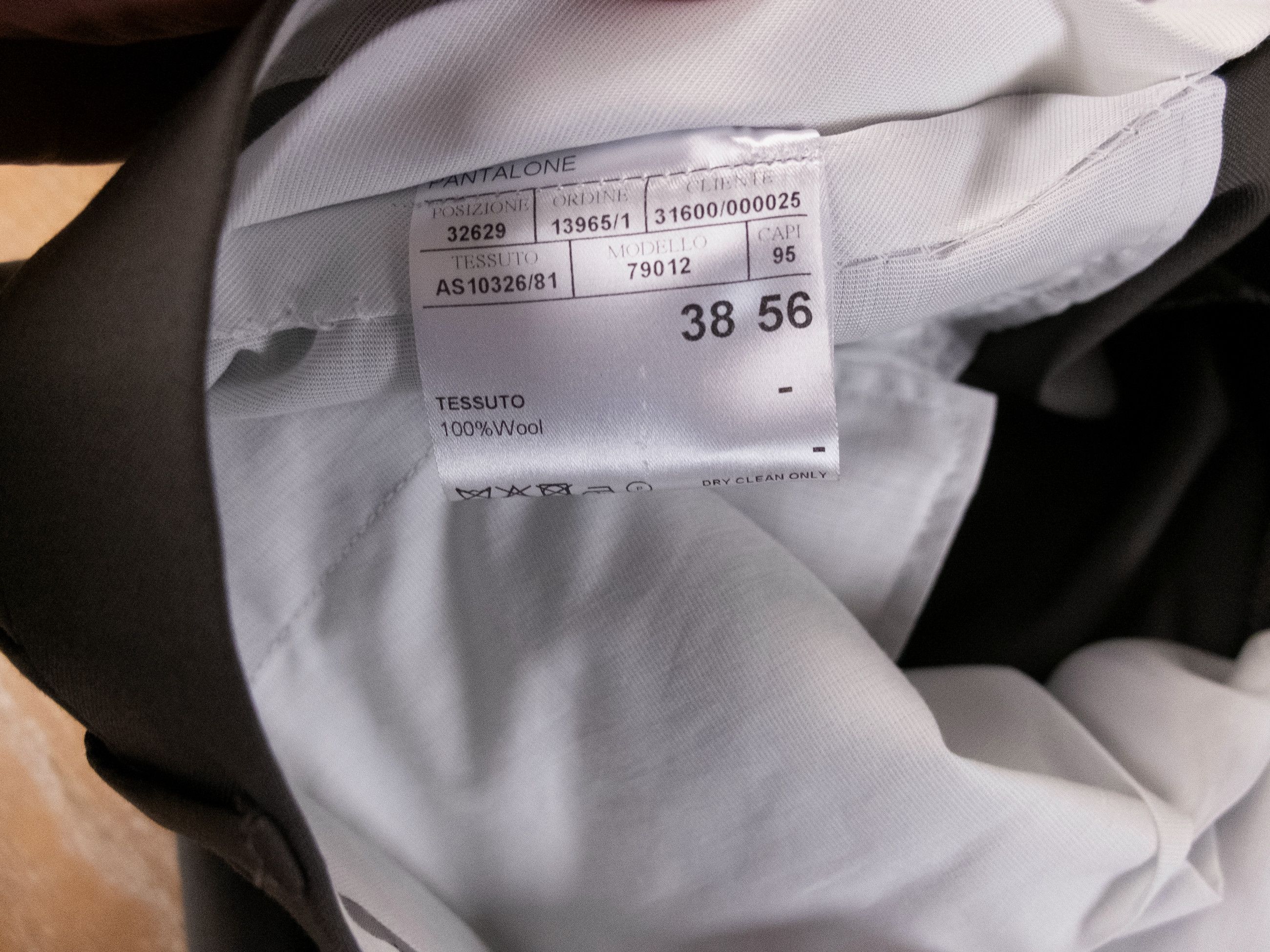Canali CANALI green wool formal dress trousers pants 40 US / 56 IT Size US 40 / EU 56 - 5 Thumbnail