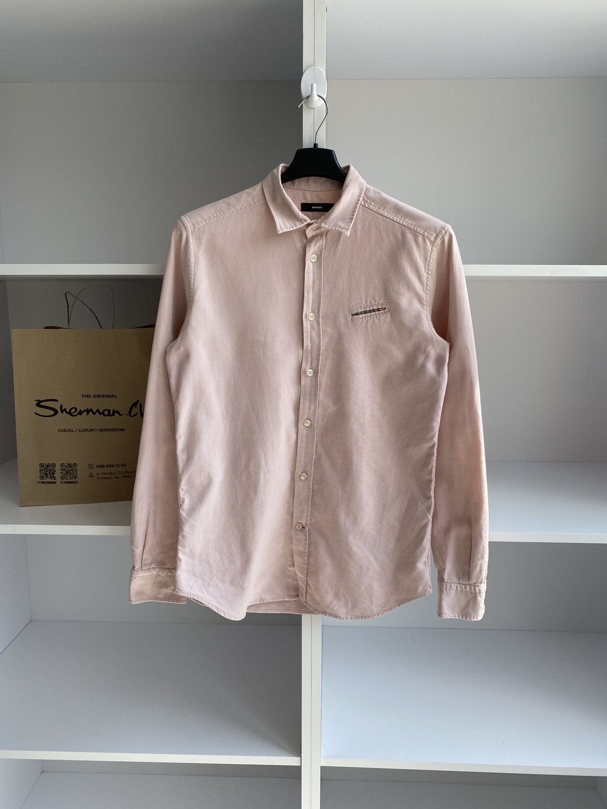 Diesel Diesel Shirt Long Sleeve Shirt Button Up Size US M / EU 48-50 / 2 - 1 Thumbnail
