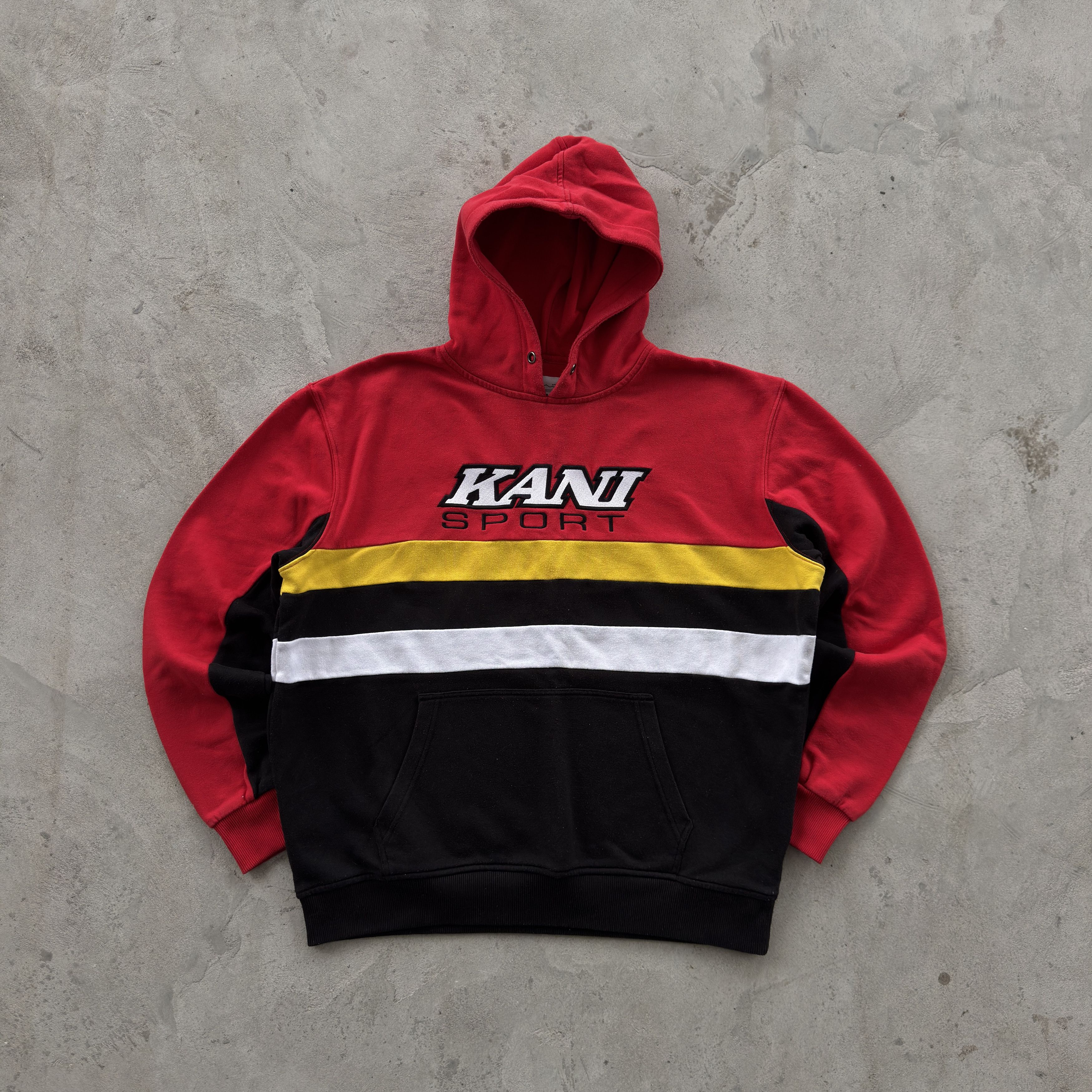 Karl Kani Vintage Karl Kani Sport Hooded Sweatshirt Size US M / EU 48-50 / 2 - 1 Thumbnail