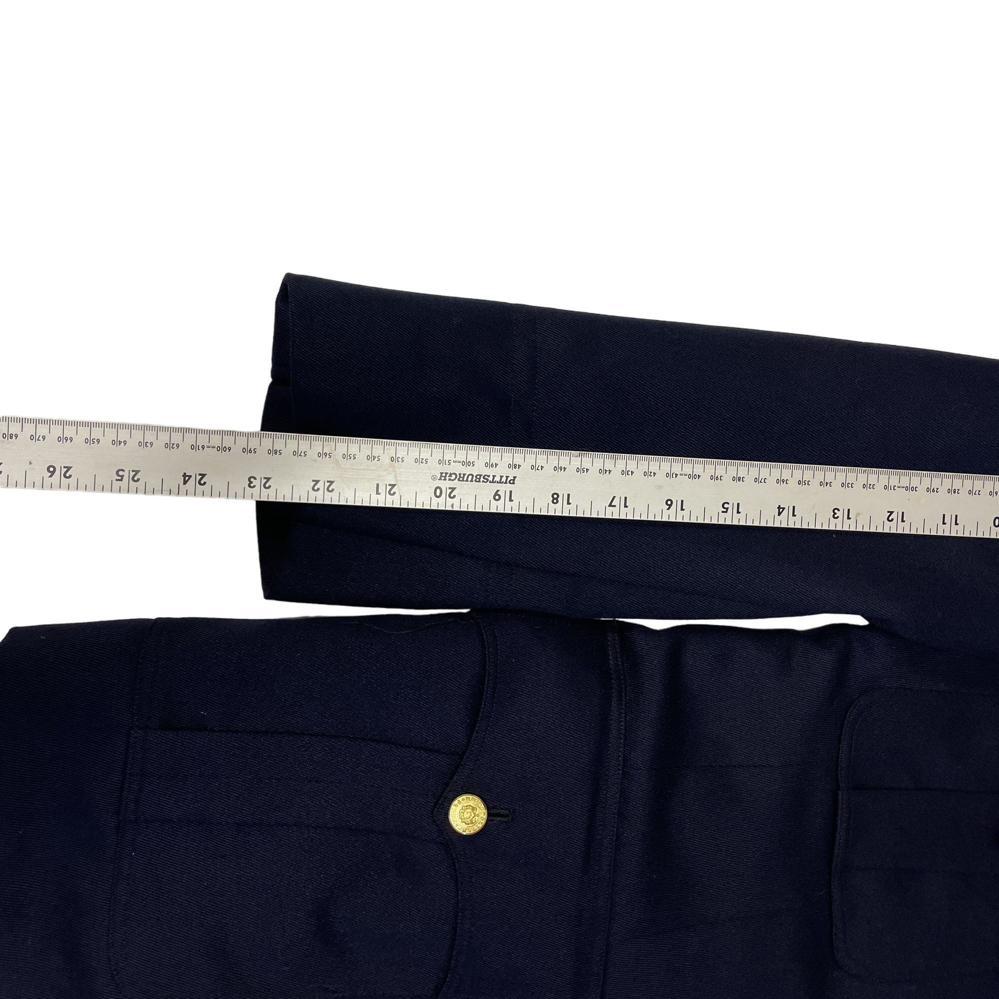 Other Vtg Blue GABARDINE Sport Coat METROPOLITAN POLICE Jacket Size 38R - 10 Thumbnail