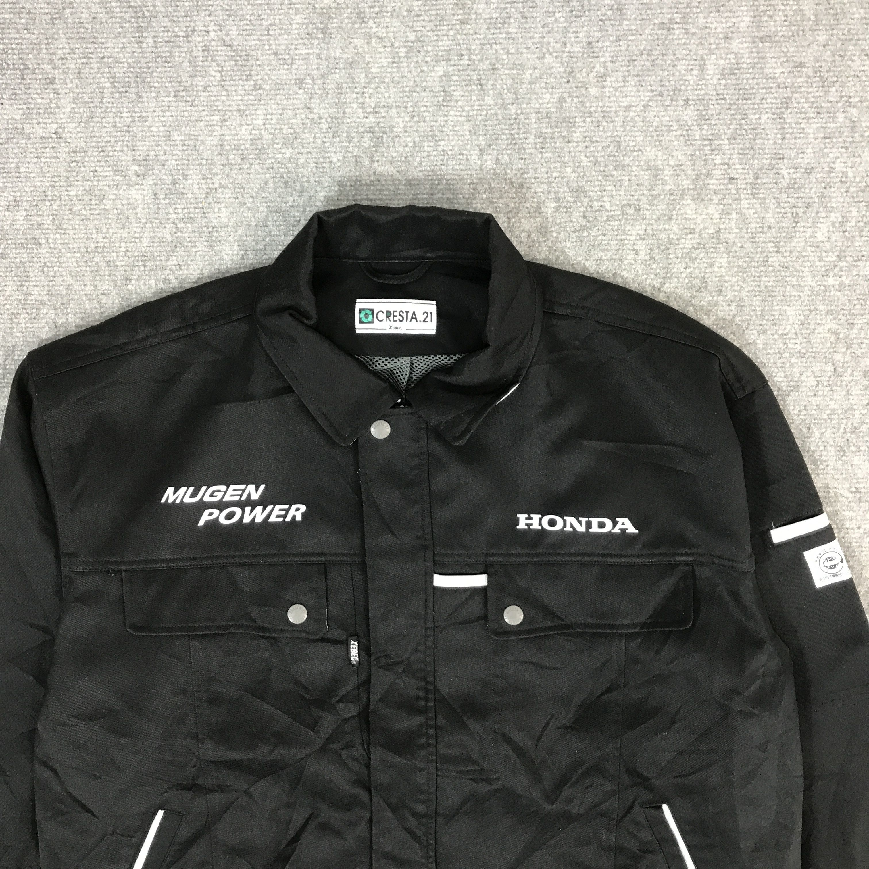 Japanese Brand HONDA MUGEN RACING JAPAN BLACK JACKET Size US L / EU 52-54 / 3 - 3 Thumbnail