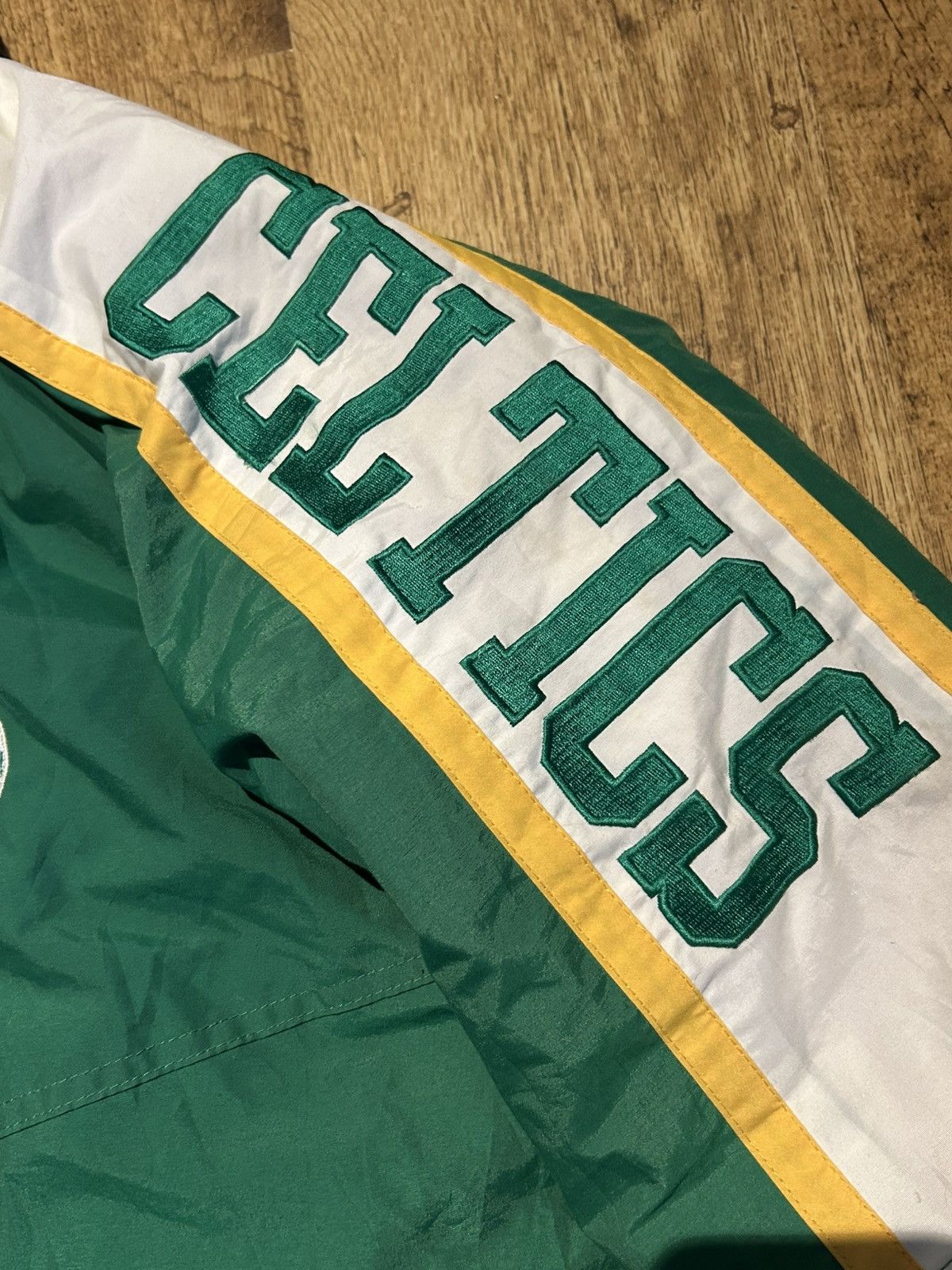 Starter Vintage 90s Boston Celtics Starter Parka Jacket NBA Mens L Size US L / EU 52-54 / 3 - 4 Thumbnail