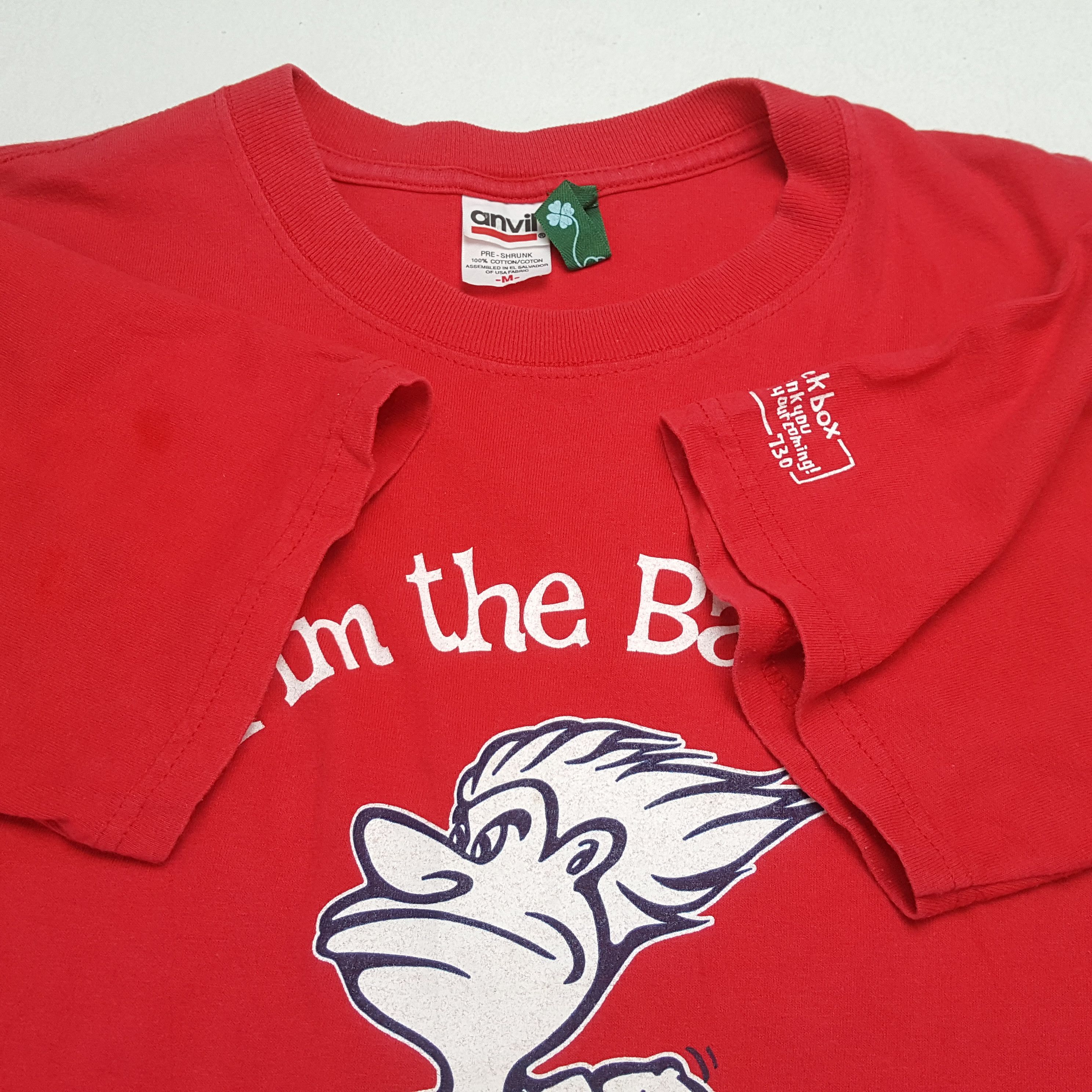 Vintage Vintage TRIM THE BALANCE Streetwear Style T-Shirts Size US L / EU 52-54 / 3 - 7 Thumbnail