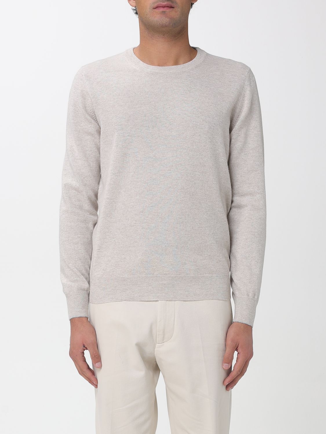Brunello Cucinelli Brunello Cucinelli Sweater Men Beige Size US XL / EU 56 / 4 - 1 Thumbnail