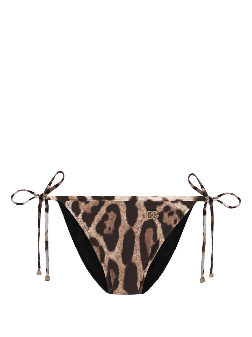 Dolce & Gabbana LEOPARD PRINT BIKINI BOTTOM Size XL / US 12-14 / IT 48-50 - 1 Thumbnail