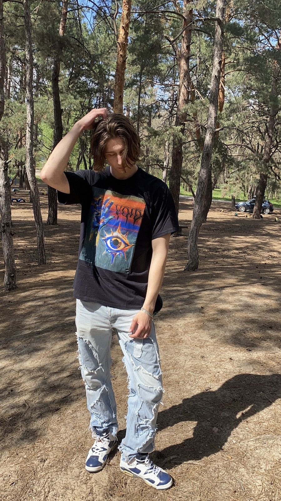 Other T-shirt ‘VOID’ black by XWave Size US XL / EU 56 / 4 - 7 Thumbnail
