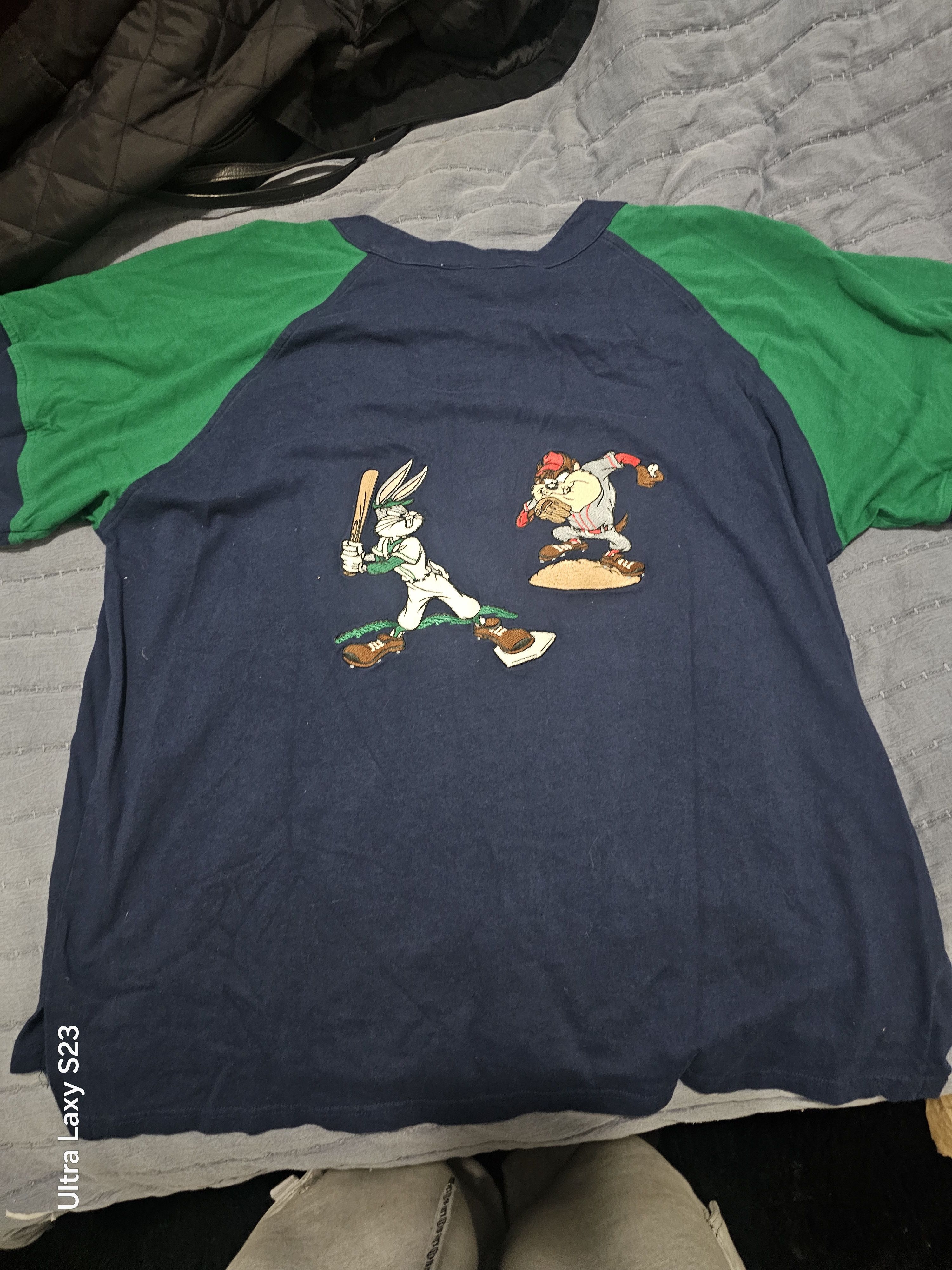 Vintage × Warner Bros All stars 1954 world champs looney tools jersey Size US XL / EU 56 / 4 - 2 Thumbnail