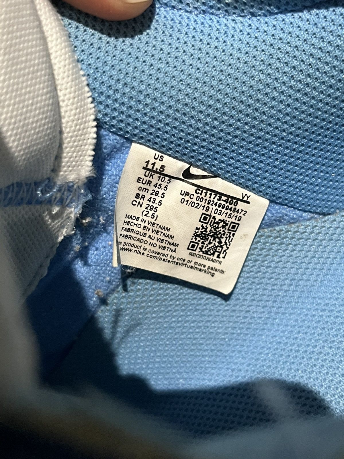 Nike × Off-White Nike Air Force 1 | Off-White “MCA” Size US 11.5 / EU 44-45 - 15 Thumbnail