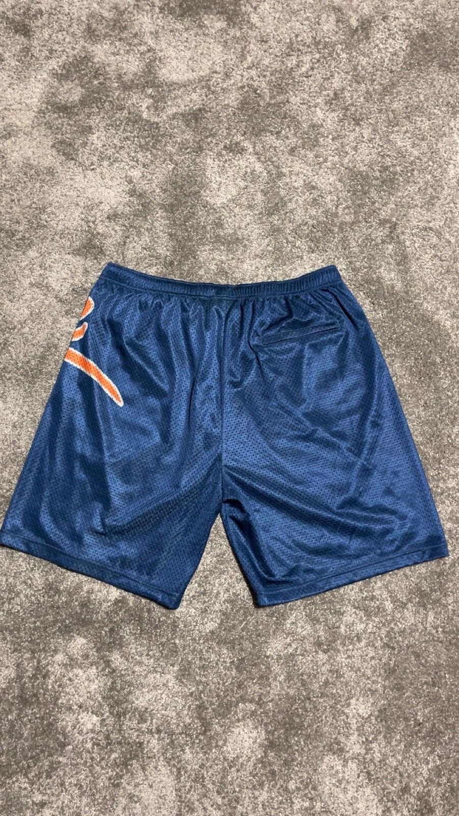 Supreme Supreme Big Script Mesh Short | Grailed