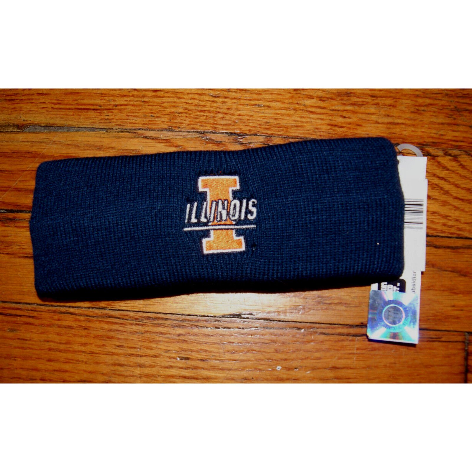 Other NEW! ILLINOIS FIGHTING ILLINI Stretch Headband Sweatband Hat Size ONE SIZE - 1 Thumbnail