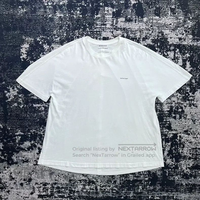Balenciaga Balenciaga Logo Letter Emblem Short Sleeve T-Shirt XS Size US XS / EU 42 / 0 - 1 Thumbnail