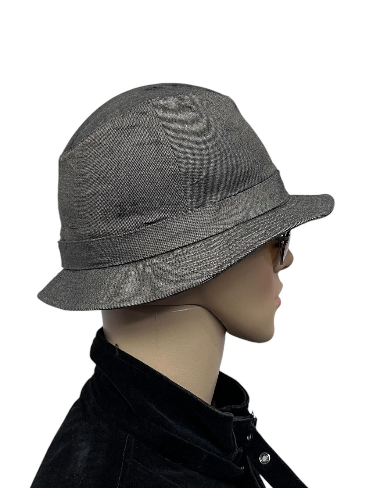 PHENOMENON 🔥VERY RARE🔥 PHENOMENON Japan Distressed Fedora Hat Size ONE SIZE - 4 Thumbnail