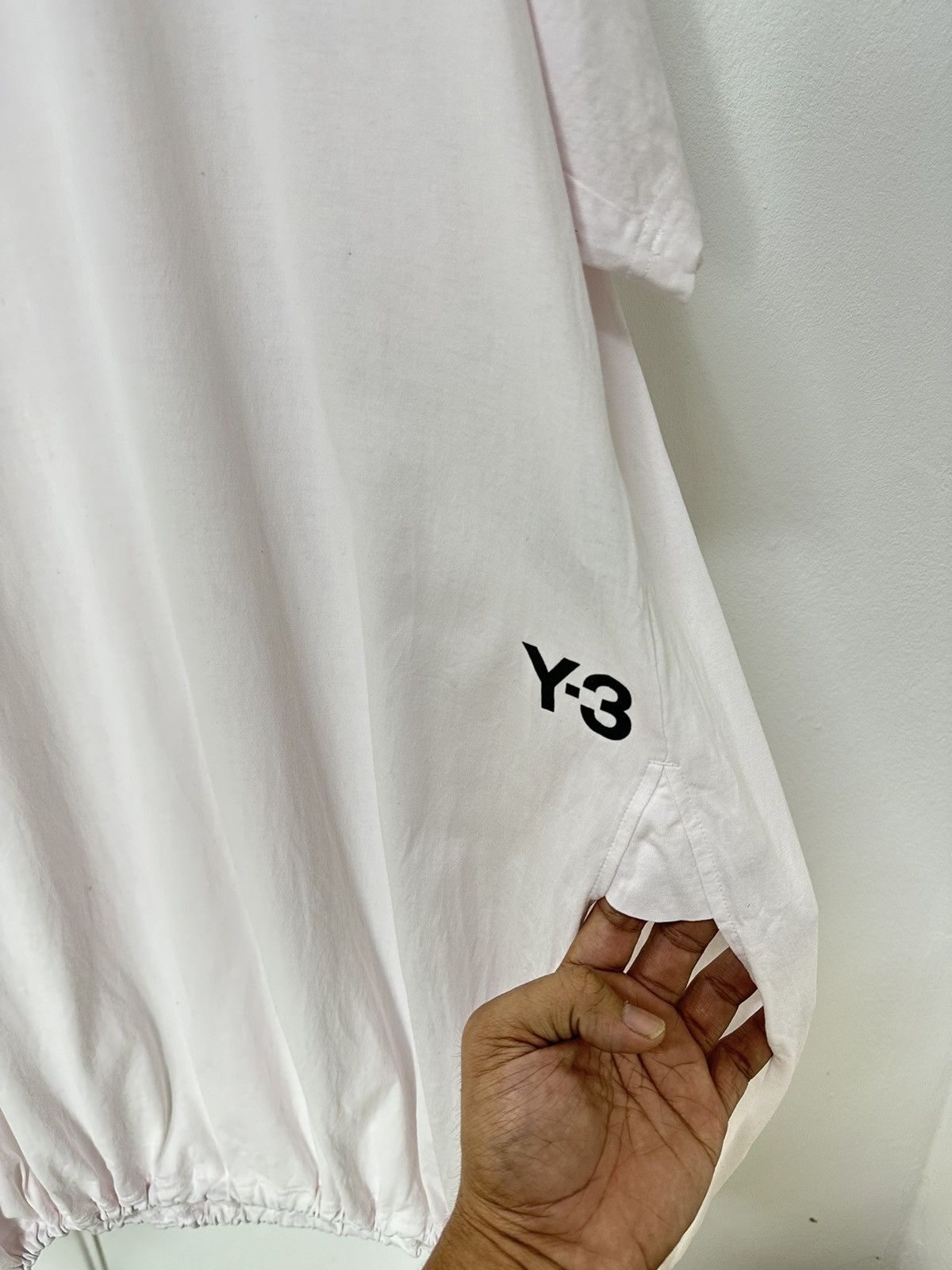 Y-3 × Yohji Yamamoto Yohji Yamamoto Y3 X Adidas Oversized Shirt Design 3 Stripe Size US M / EU 48-50 / 2 - 4 Thumbnail