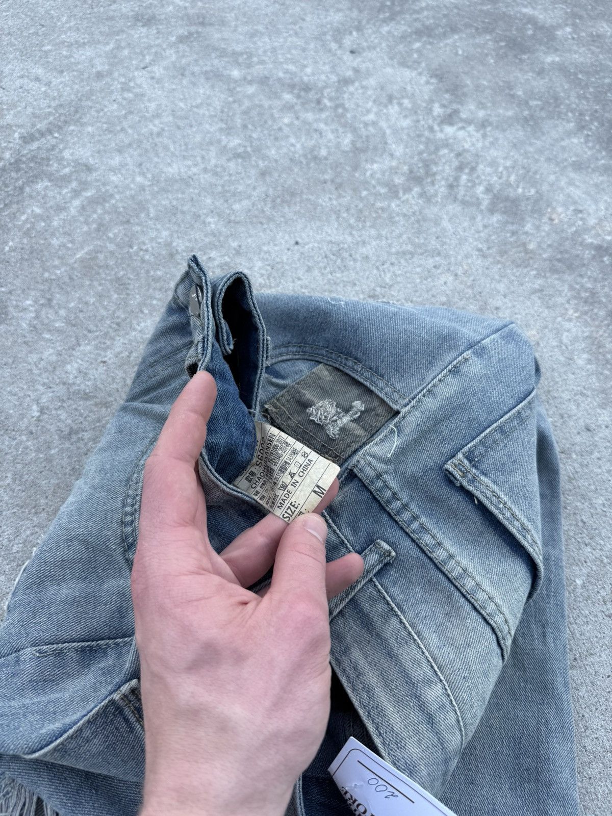 Vintage Vintage Y2K avantgarde streetwear affliction opium jeans Size US 30 / EU 46 - 11 Thumbnail
