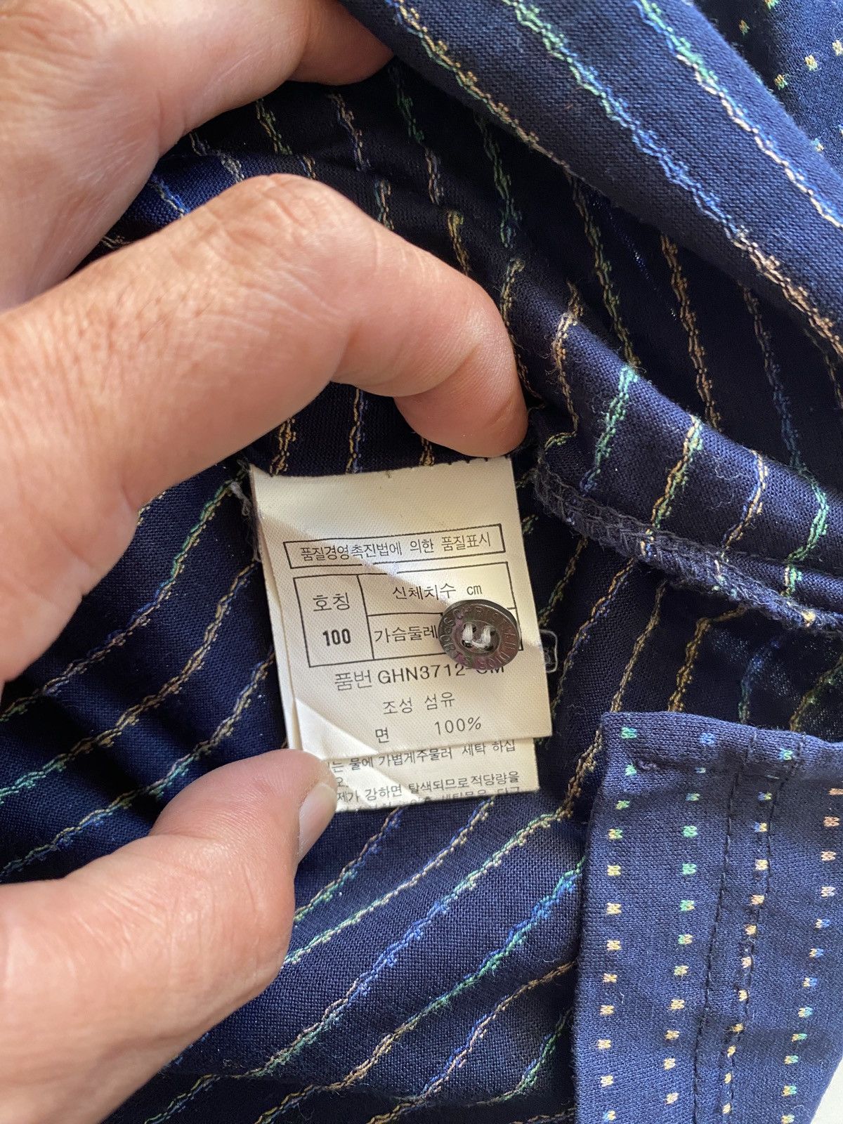 Christian Dior Monsieur Vintage Christian Dior Long Sleeve Polo Tee Size US L / EU 52-54 / 3 - 10 Thumbnail