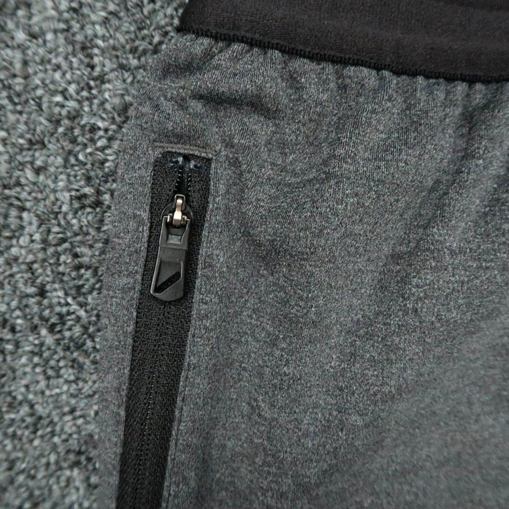 Vintage Hill City Pants Mens Large Gray Jogger Athletic Zip Pocket Stretch TAPERED Size US 33 - 4 Thumbnail