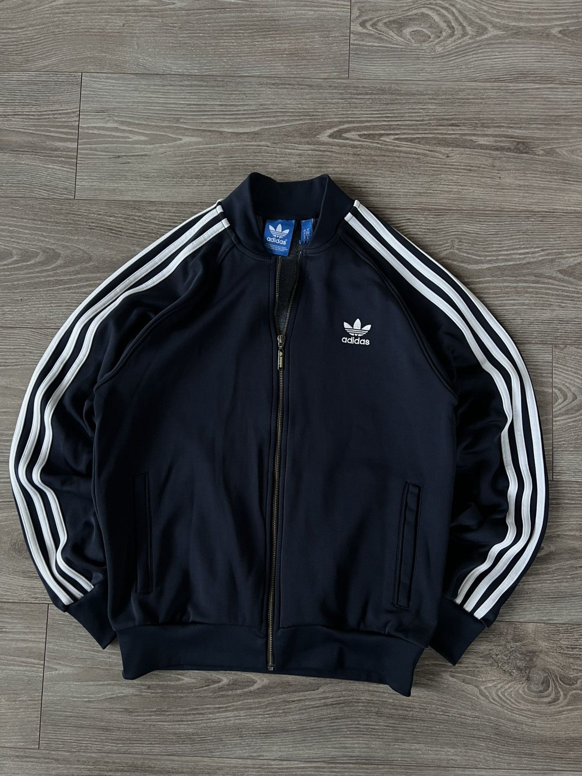 Adidas × Other ‼️Adidas 3 Stripes Track Beanbauer Vintage Y2k Zip Sweatshirt Size US M / EU 48-50 / 2 - 11 Thumbnail
