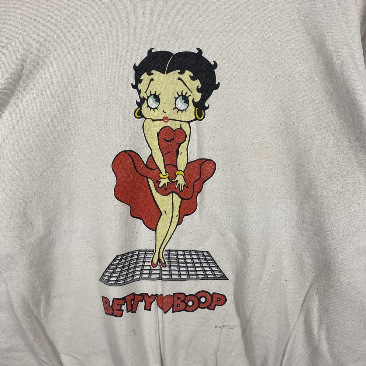 Cartoon Network Vintage BETTY BOOP Marilyn Monroe Style Crewneck Sweatshirt Size M / US 6-8 / IT 42-44 - 2 Thumbnail