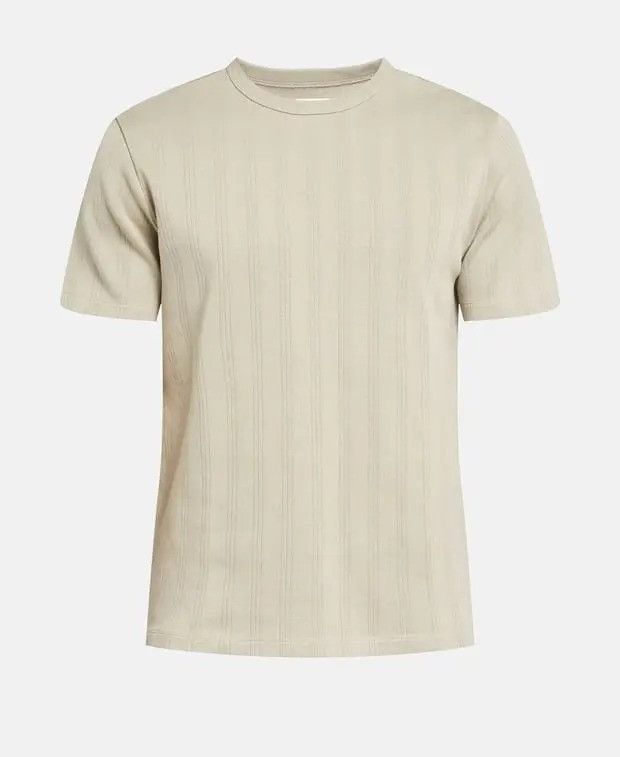 Aime Leon Dore o1mle0526 Drop Needle Uniform Short Sleeve T-Shirt in Beige Size US S / EU 44-46 / 1 - 1 Preview