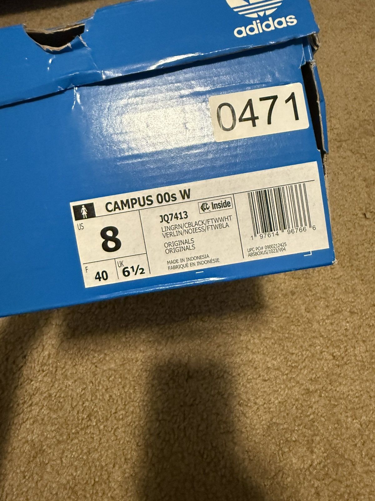 Adidas Adidas Campus 00’s Size US 8 / IT 38 - 2 Thumbnail