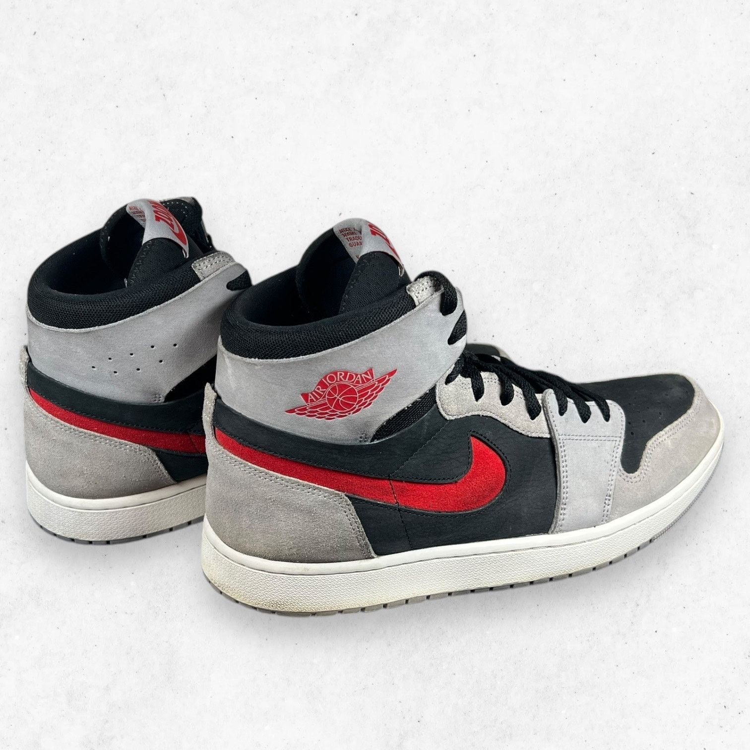 Nike Air Jordan 1 Zoom Comfort 2 High Cement Fire Red Men's 13US Size US 13 / EU 46 - 3 Thumbnail