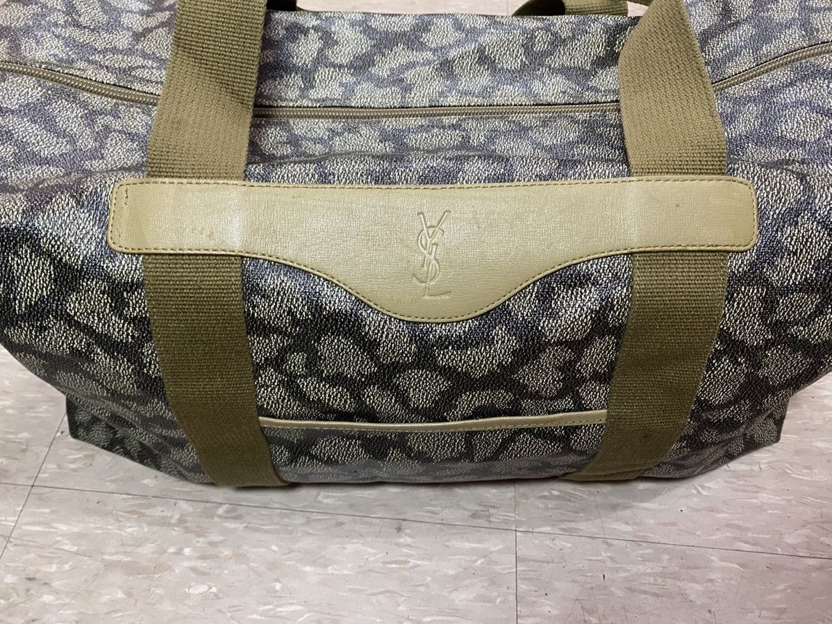 Vintage Yves saint laurent giraffe pattern boston bag Size ONE SIZE - 3 Thumbnail
