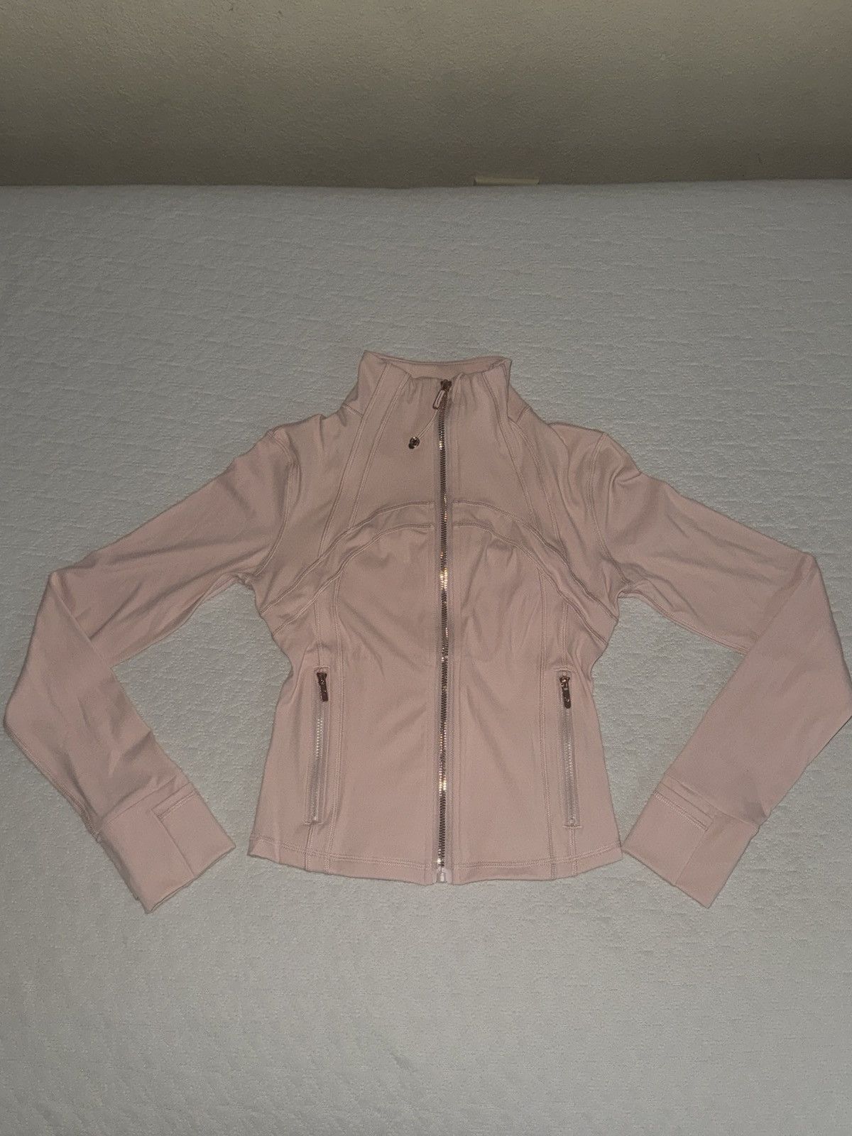 Lululemon Lululemon Pink Matching Set – ZipUp Jacket & Leggings Size 4 Size S / US 4 / IT 40 - 2 Thumbnail