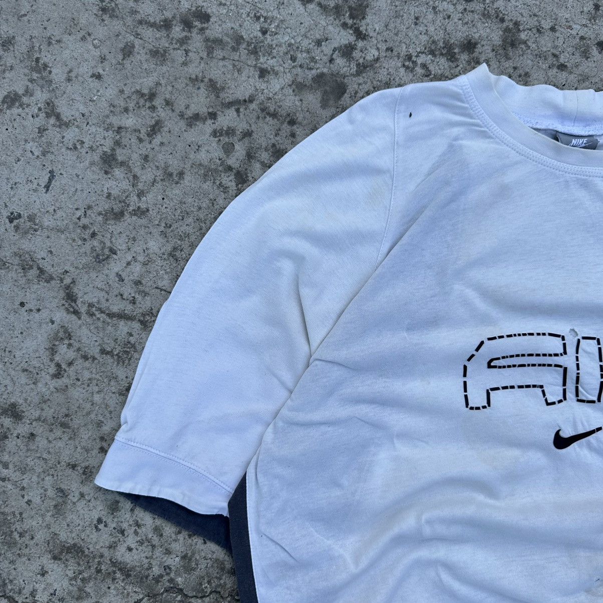Nike VTG Japanese Style Nike Air T-shirts Big Logo Y2K Trashed Size US XL / EU 56 / 4 - 3 Thumbnail