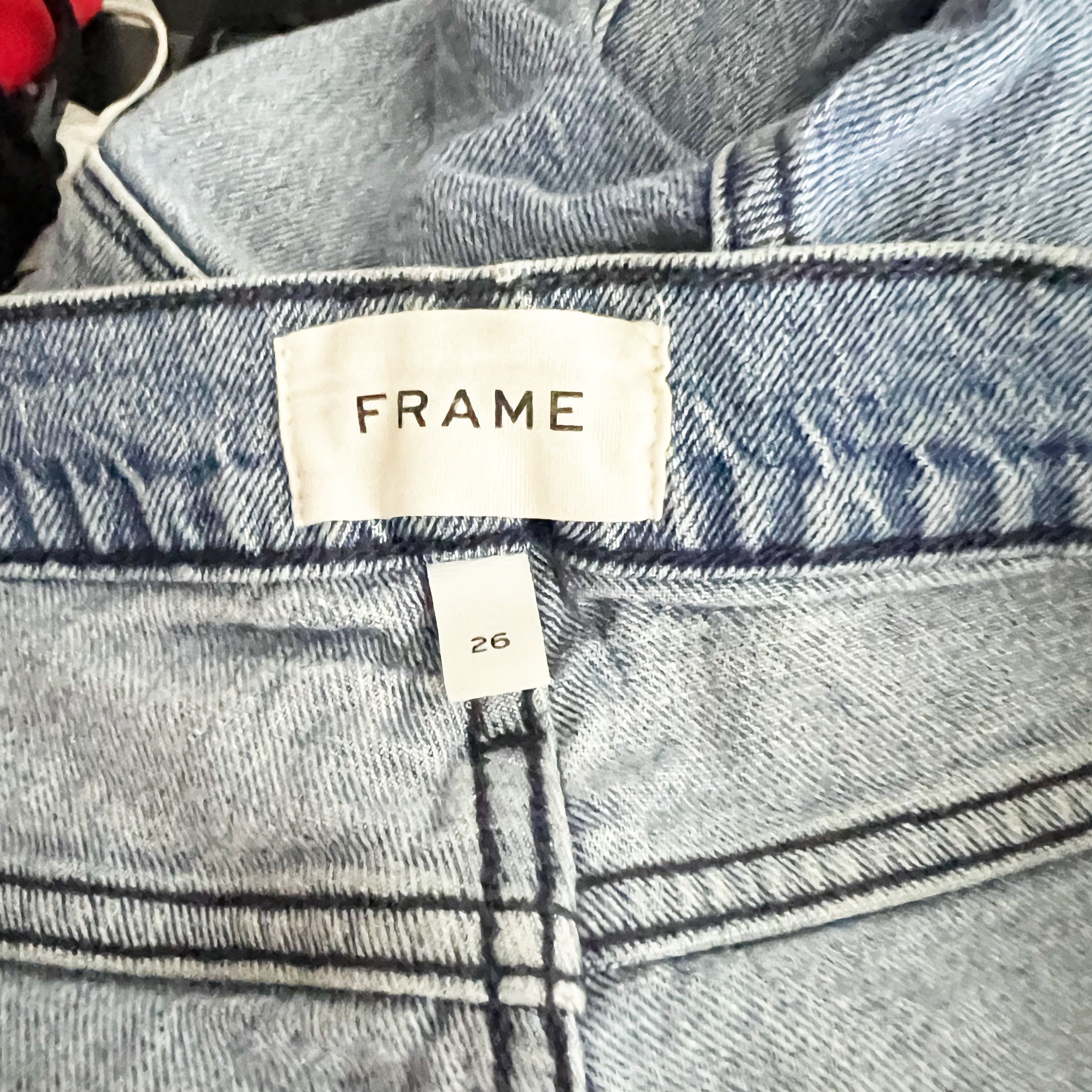 Frame Frame Women's Le Garcon Cotton Stretch Size 26" / US 2 / IT 38 - 2 Thumbnail