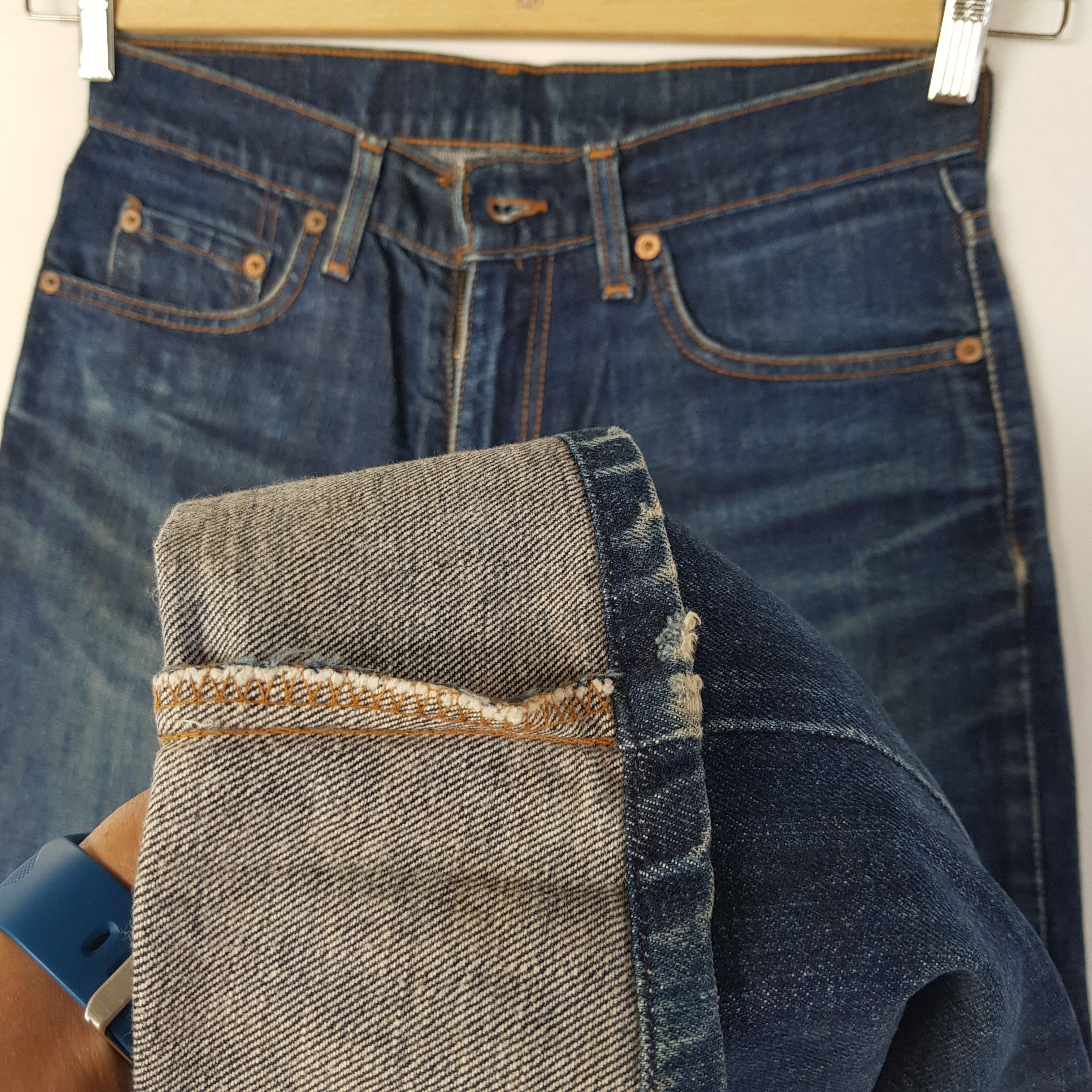 Levi's Vintage Levi's 557 Flare Jeans Levis Bell Bottom Denim Size 28" / US 6 / IT 42 - 8 Thumbnail