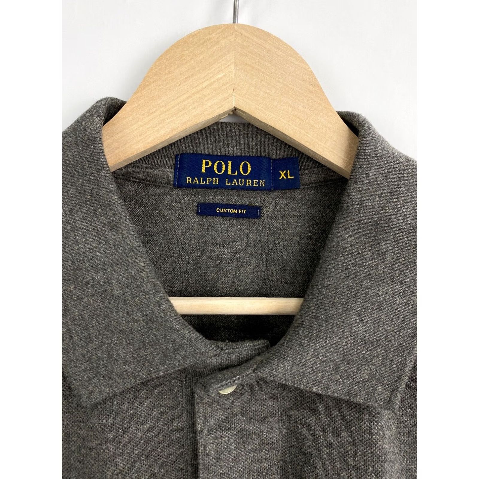 Polo Ralph Lauren VINTAGE Polo Ralph Lauren Polo Long sleeve XXL XL gray Men Regular XL Polo Shirt Mens Size US XL / EU 56 / 4 - 5 Thumbnail